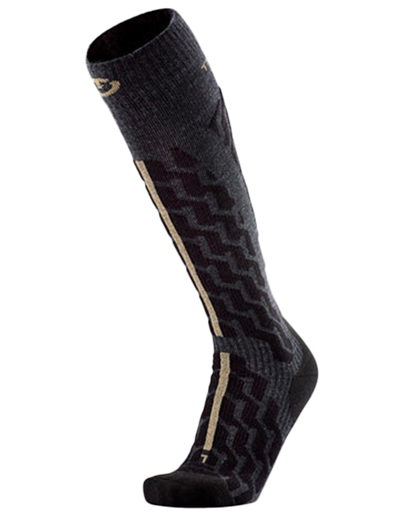 Technische Skisocken – Unisex – Ski Extra Warm Ski Extra Warm Black für Herren aus Wolle Größe 39-41 schwarz