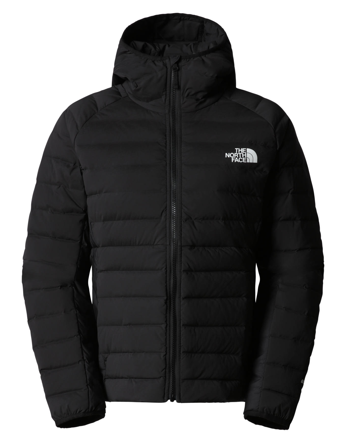 Doudoune à capuche en duvet - W Belleview Stretch Down Hoodie TNF Black - Taille XS - Noir