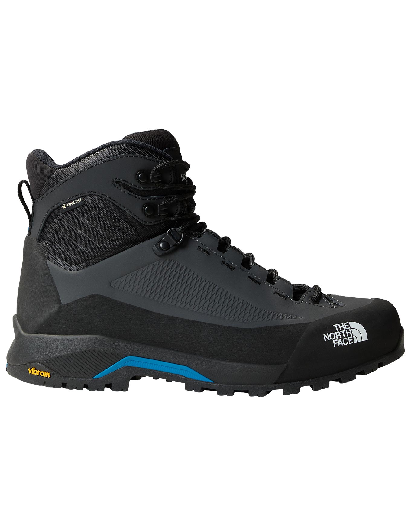 Chaussures de trekking en GORE-TEX® - M Verto Alpine Mid GTX Asphalt Grey/ Black pour Homme en Cuir - Taille 9,5 US - Bleu