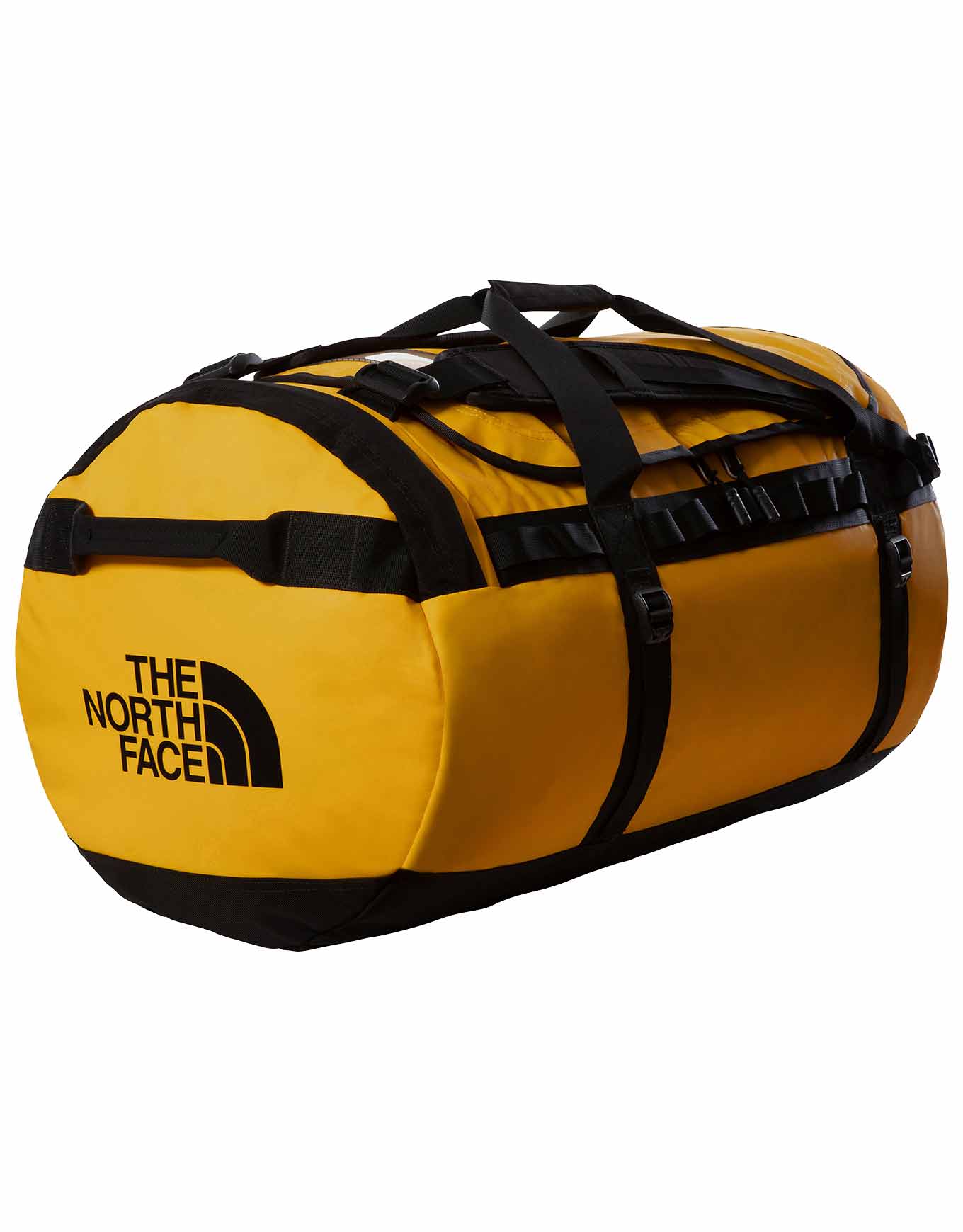 Duffel résistant 95L - Base Camp Duffel L Summit Gold TNF en Nylon - Jaune