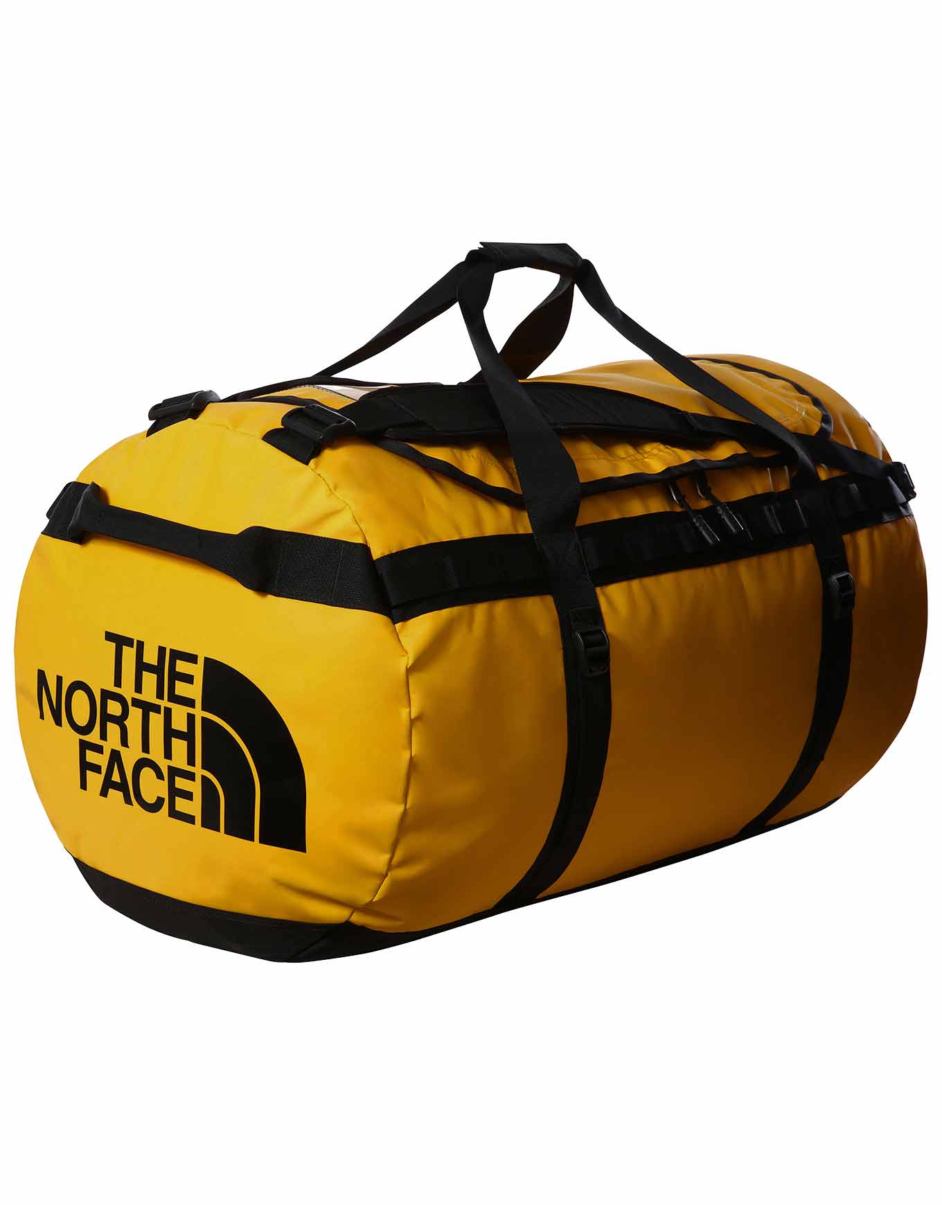 Duffel résistant 132L - Base Camp Duffel XL Summit Gold TNF en Nylon - Jaune