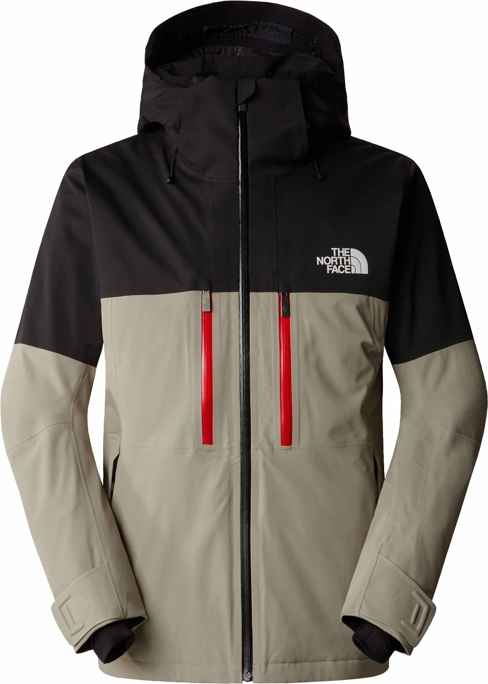 Veste de ski - M Chakal Jacket Clay Grey TNF Black - Taille XL - Gris