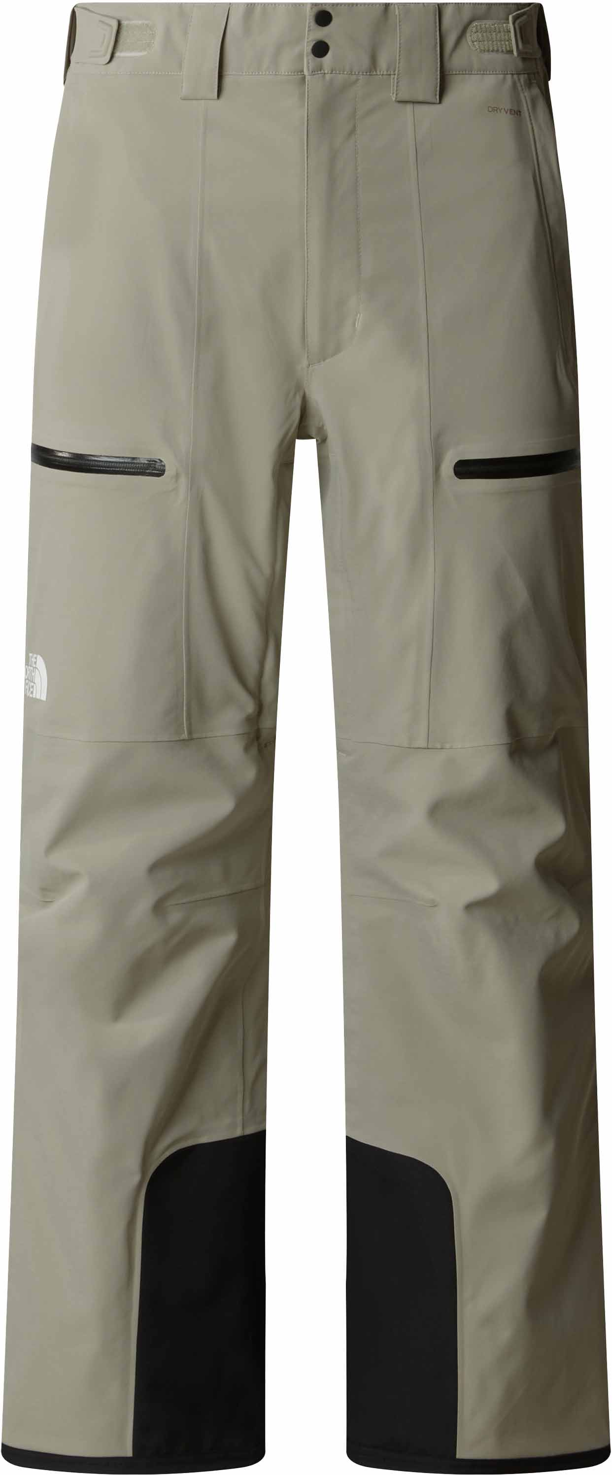 Atmungsaktive Skihose M Chakal Pant Clay Grey für Herren Größe XL Grau