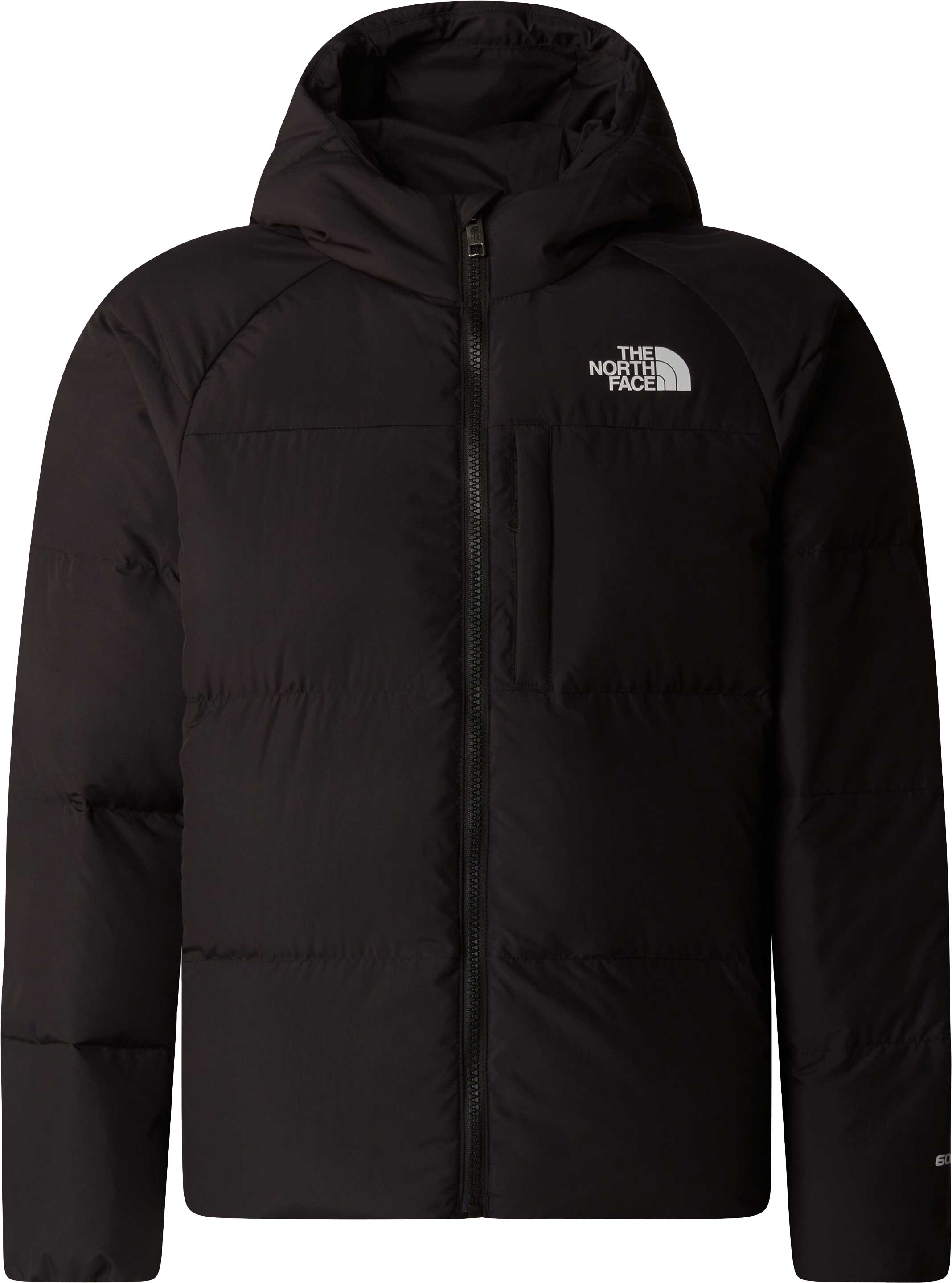 Warme Daunenjacke B North Down Hooded Jacket TNF Black Kindergröße S schwarz