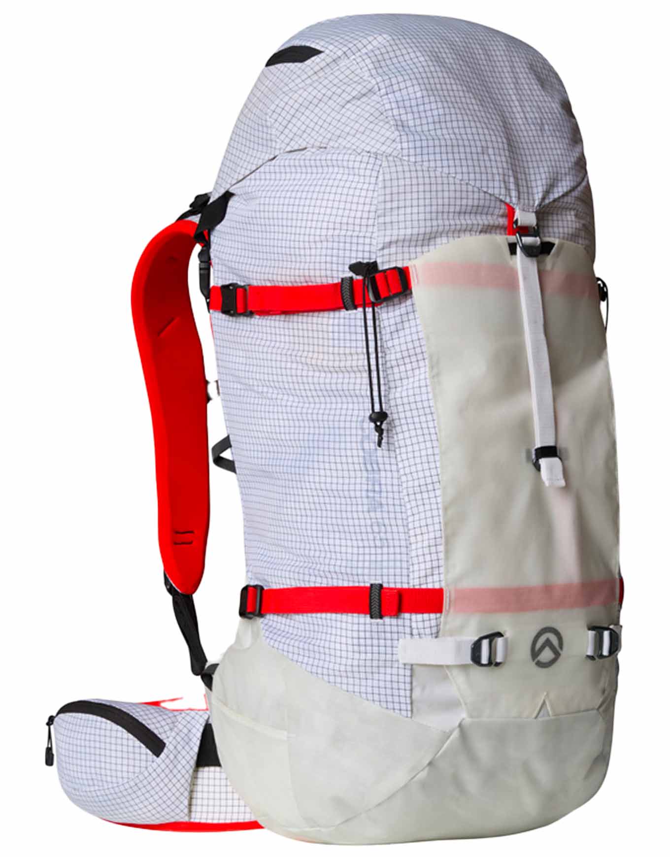 Sac à dos d'alpinisme - Cobra 65 U White/Raw Undyed en Nylon - Taille L/XL - Blanc