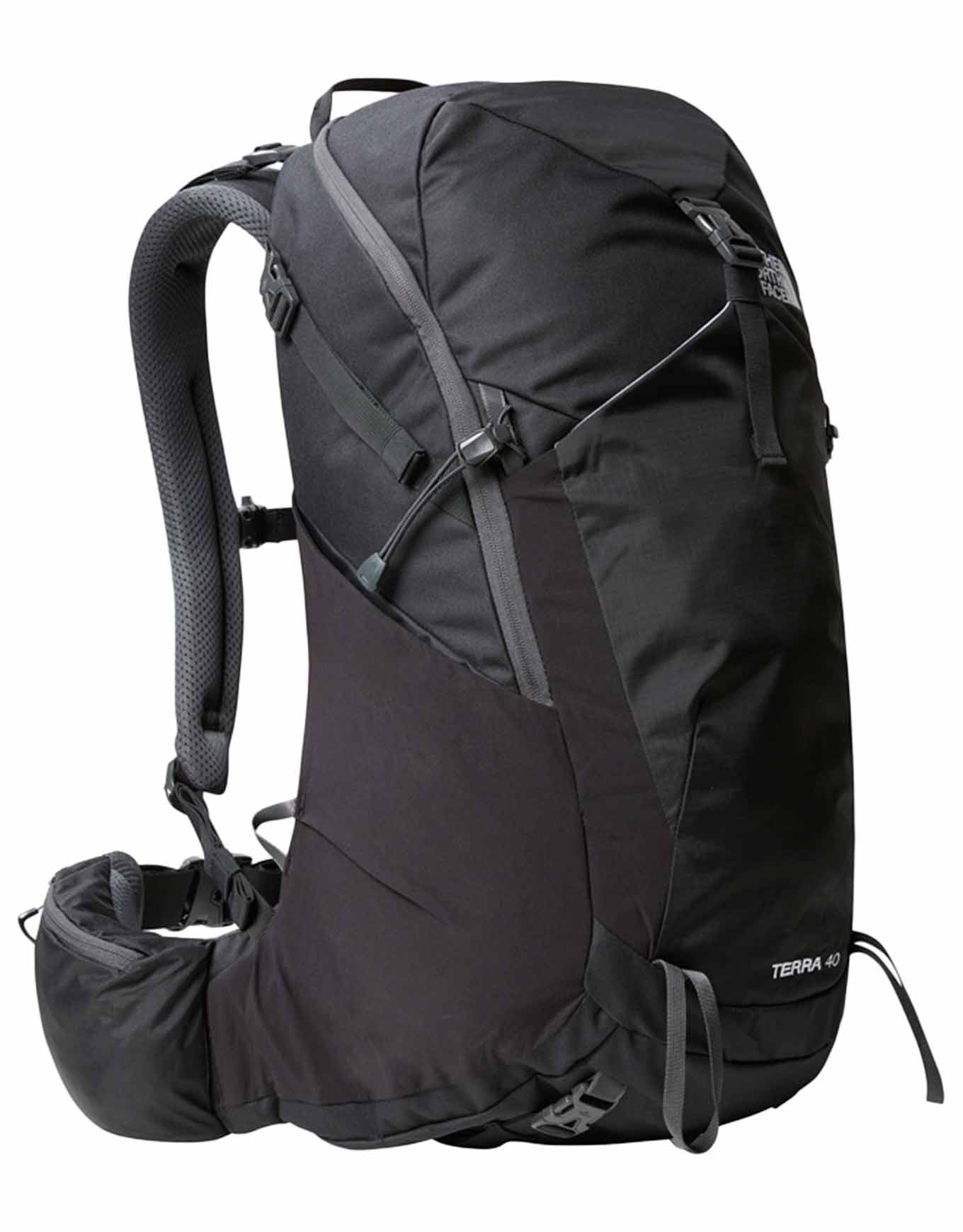 Sac à dos de trekking - Terra 40 M Black/Asphalt Grey - Taille S/M - Gris