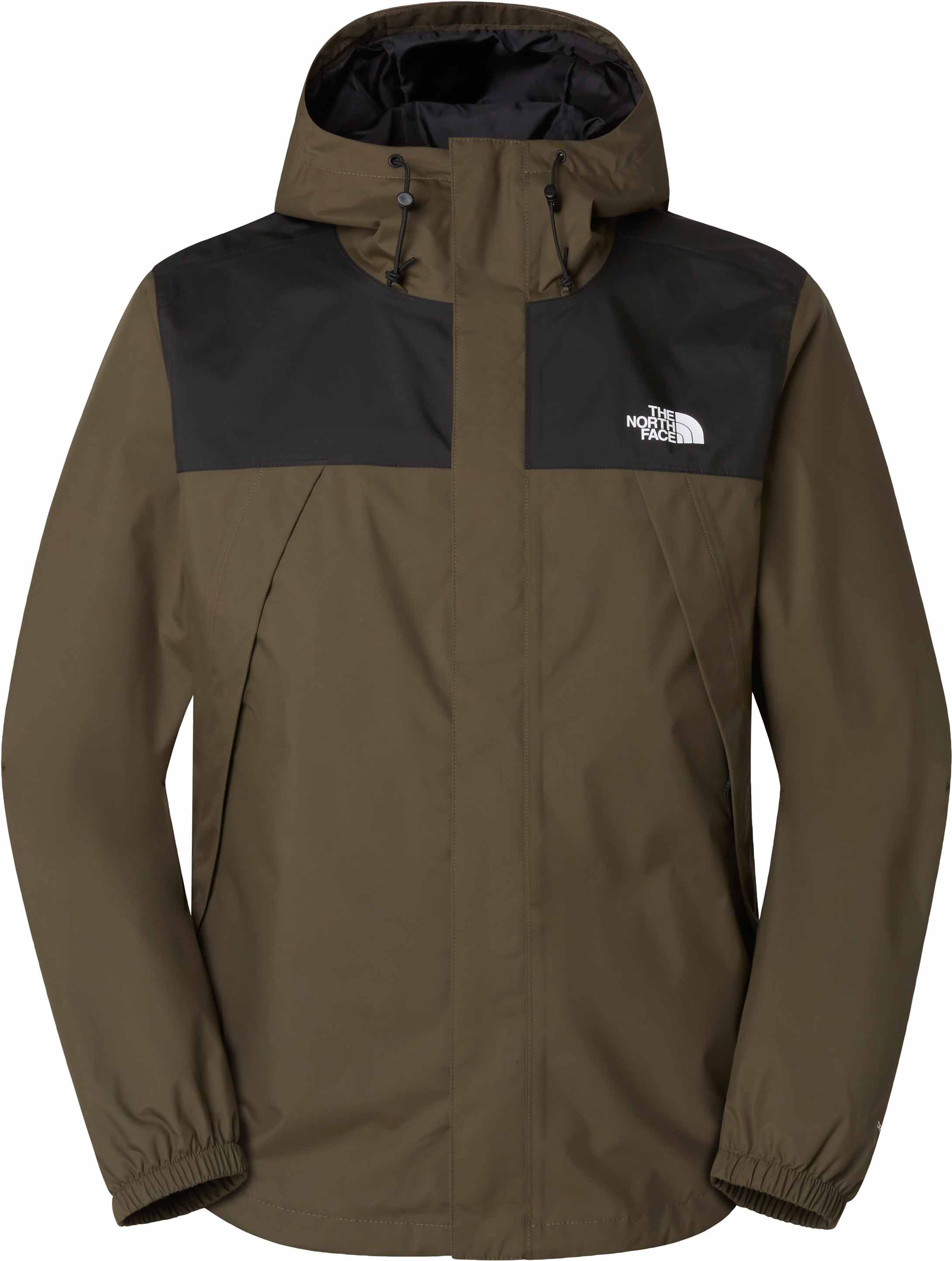 Veste légère imperméable et respirante - M Antora Jacket New Taupe Green TNF Black - Taille L - Vert