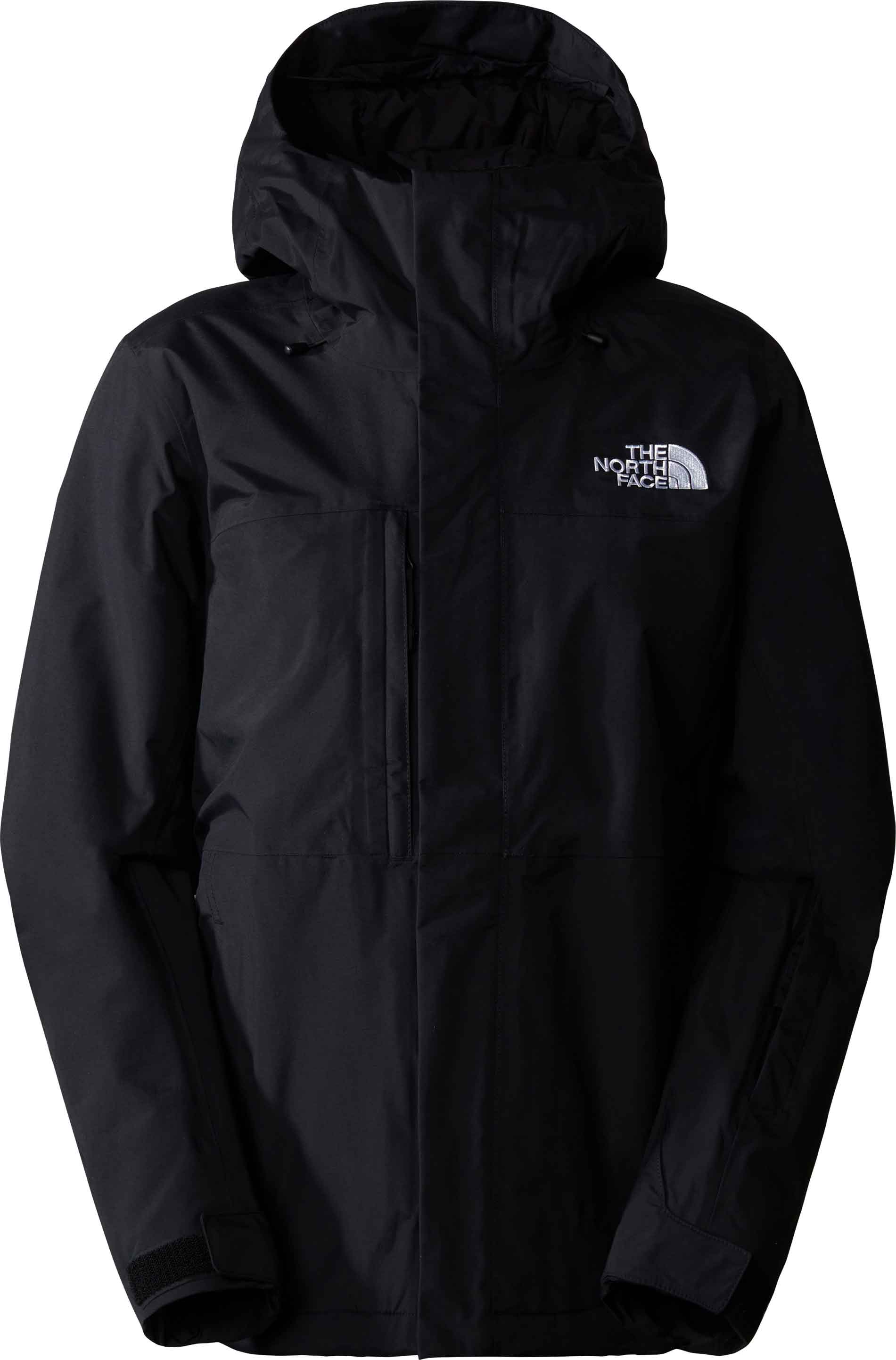 Schnitt / Passform winddichte und wasserfeste Skijacke W Freedom Insulated Jacket TNF Black für Damen Größe M schwarz