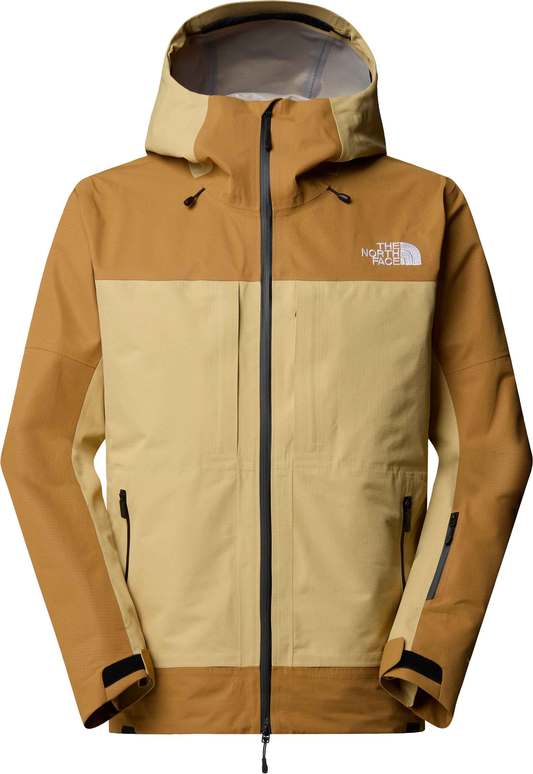 Veste de ski imperméable et coupe-vent - M Ceptor Jacket Utility Brown Khaki Stone - Taille S - Marron