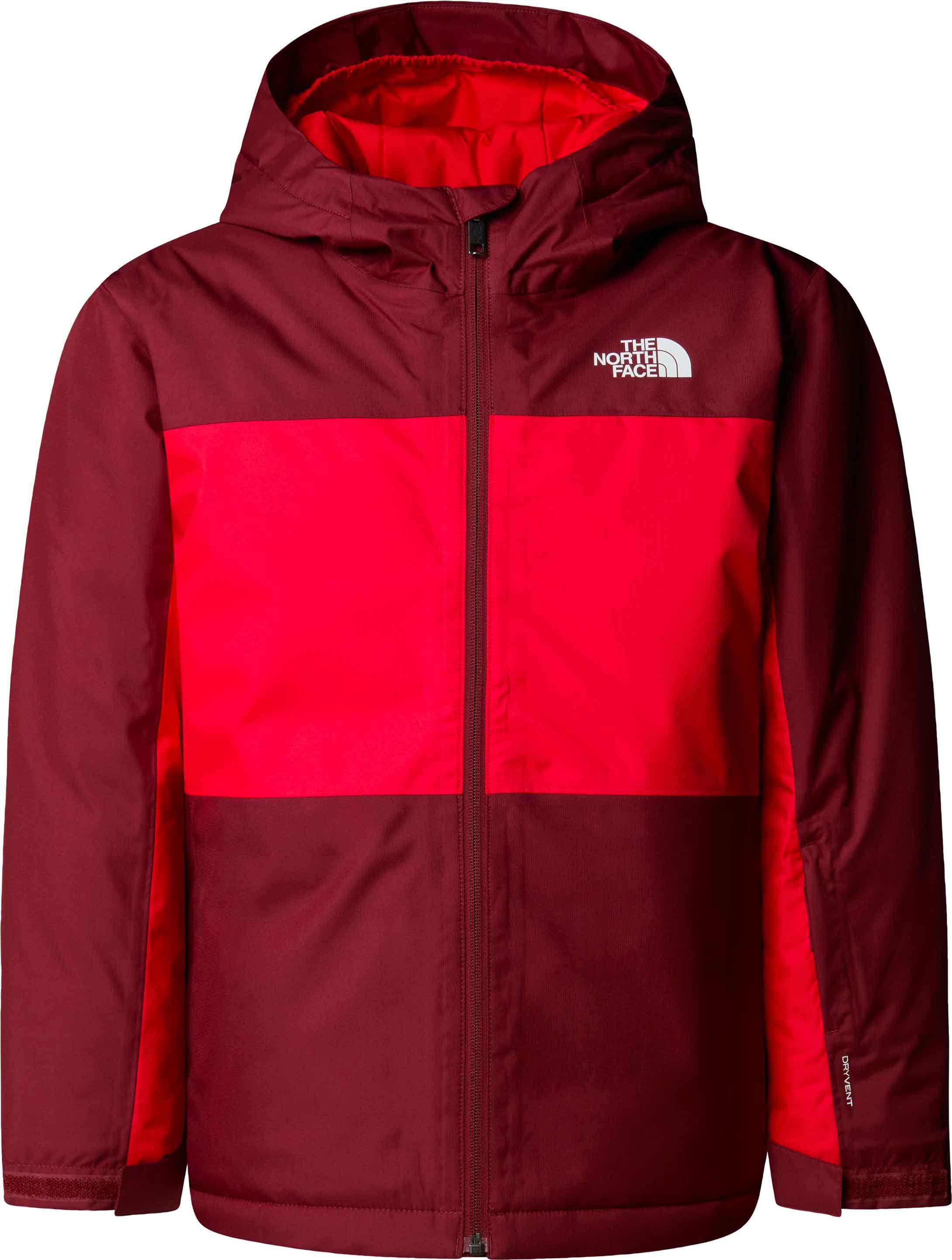 Winddichte und wasserfeste Skijacke B Freedom Insulated Jacket Sumac TNF Red Kindergröße M Rot