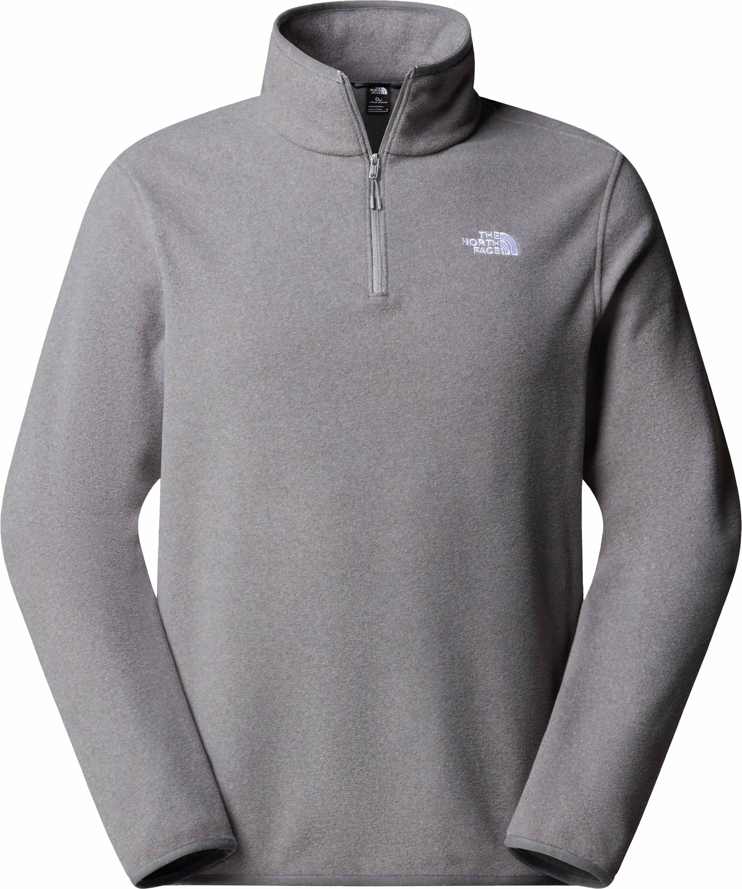 Fleecejacke mit Reißverschluss – Herren – Glacier Fleece 1/4 Zip M Glacier Fleece 1/4 Zip Jacket TNF Mid Grey Heather