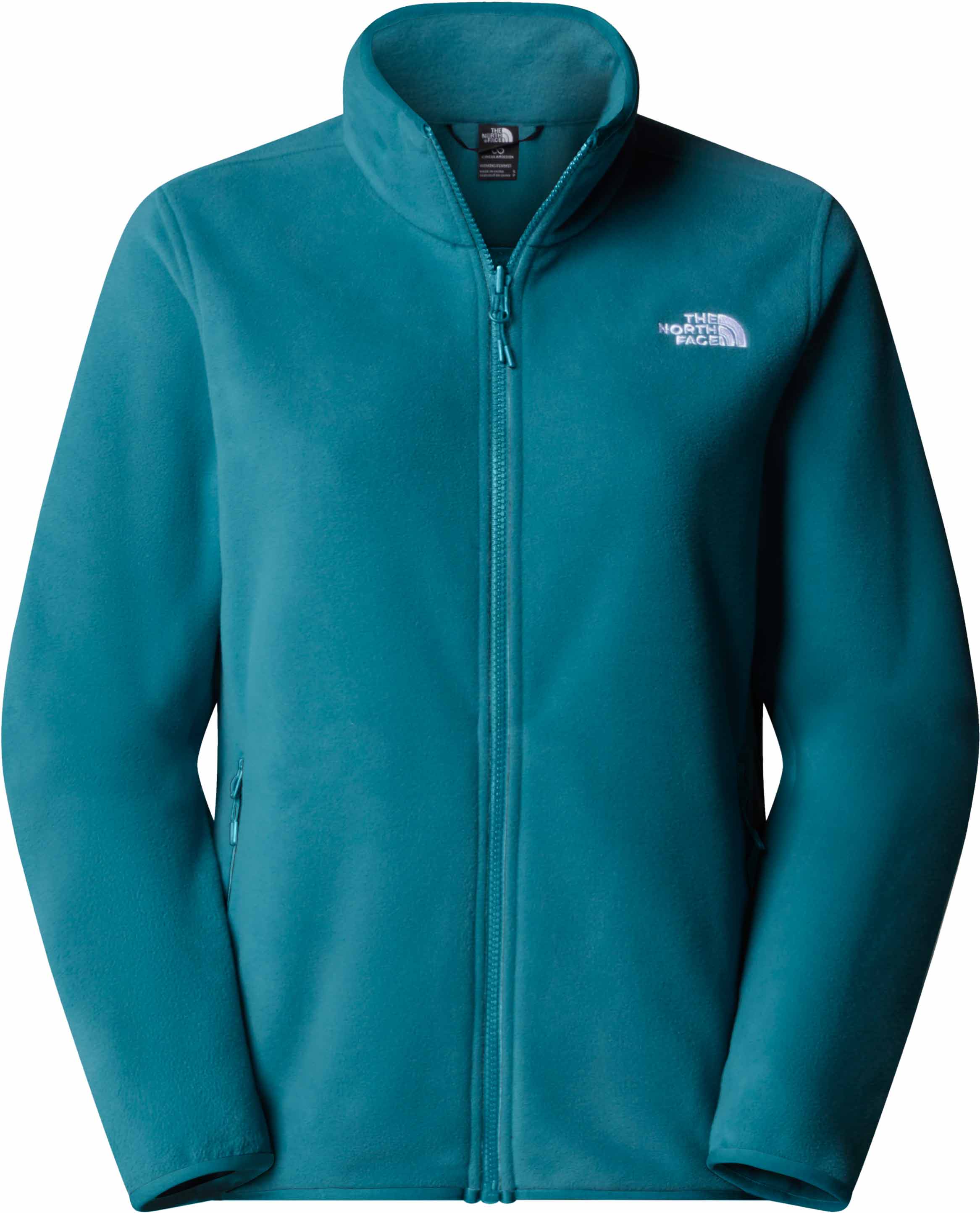 Fleece mit Reißverschluss W Glacier Fleece Jacket Space für Damen Größe XS Blau