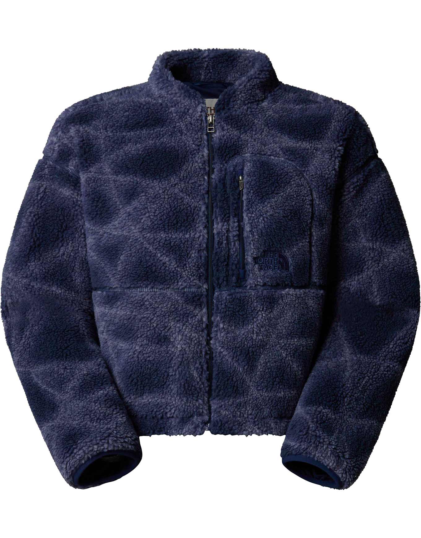 Veste polaire épaisse - W Extreme Pile Fz Jacket 2 Print Summit Navy Sun Halos - Taille L