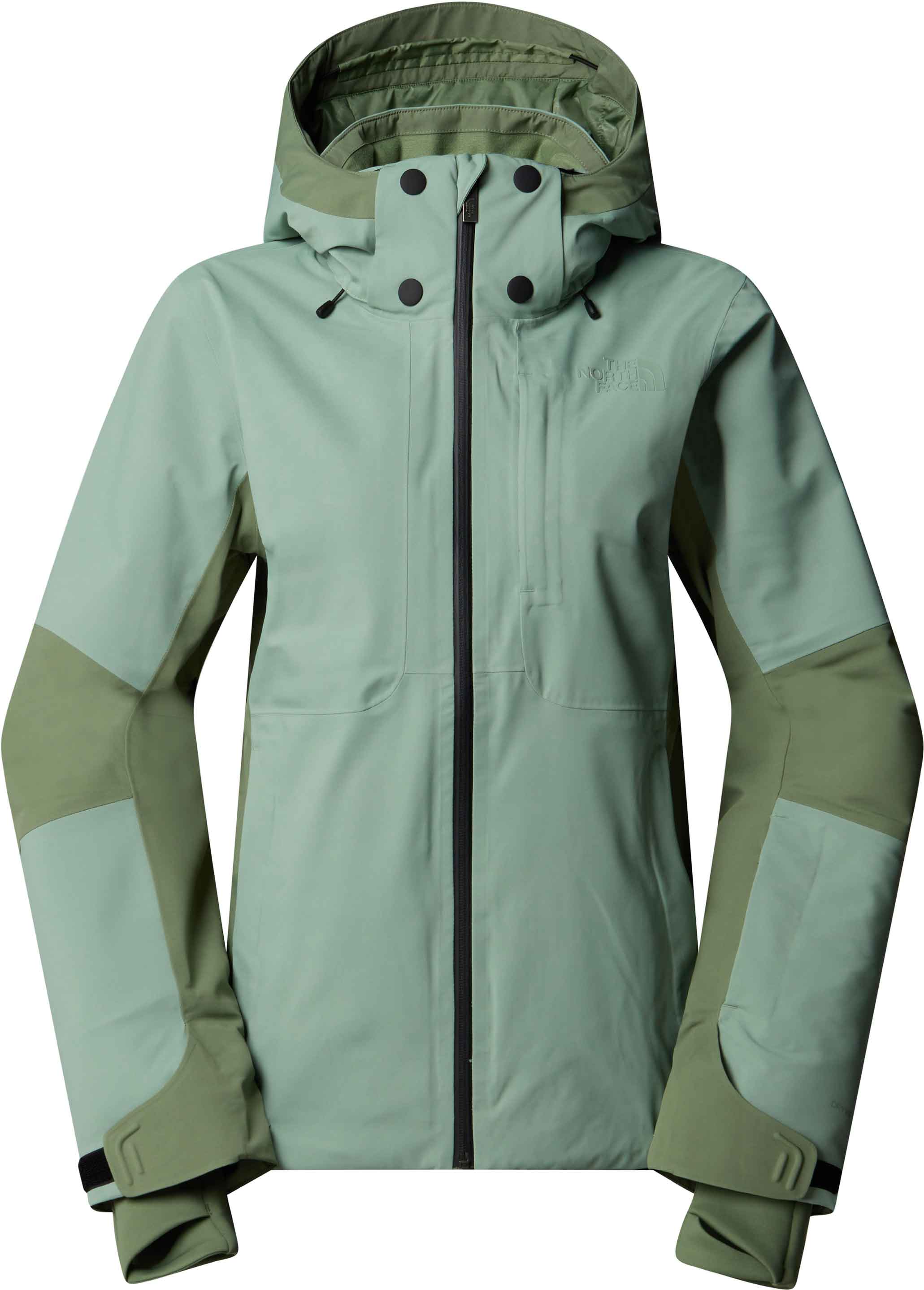 Veste de ski - W Lenado Jacket Slate Moss Bark Mist - Taille L - Vert