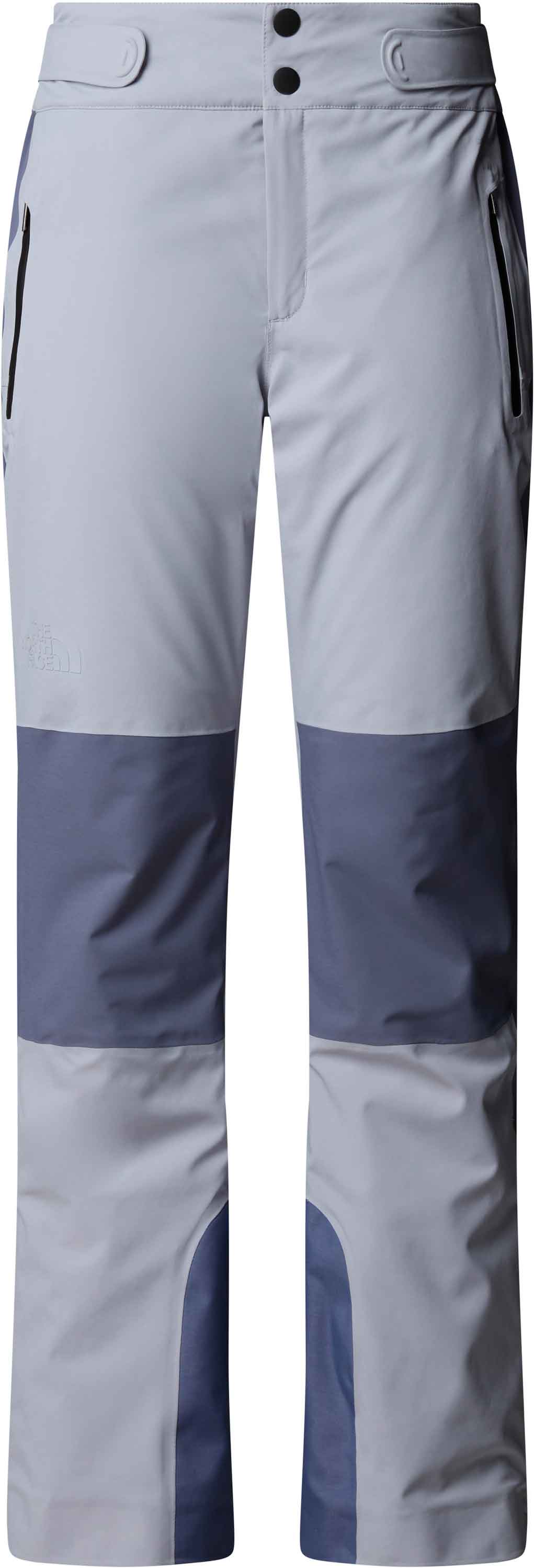 Pantalon de ski chaud et imperméable - W Lenado Pant Blue Flax Twilight Gala - Taille S - Gris