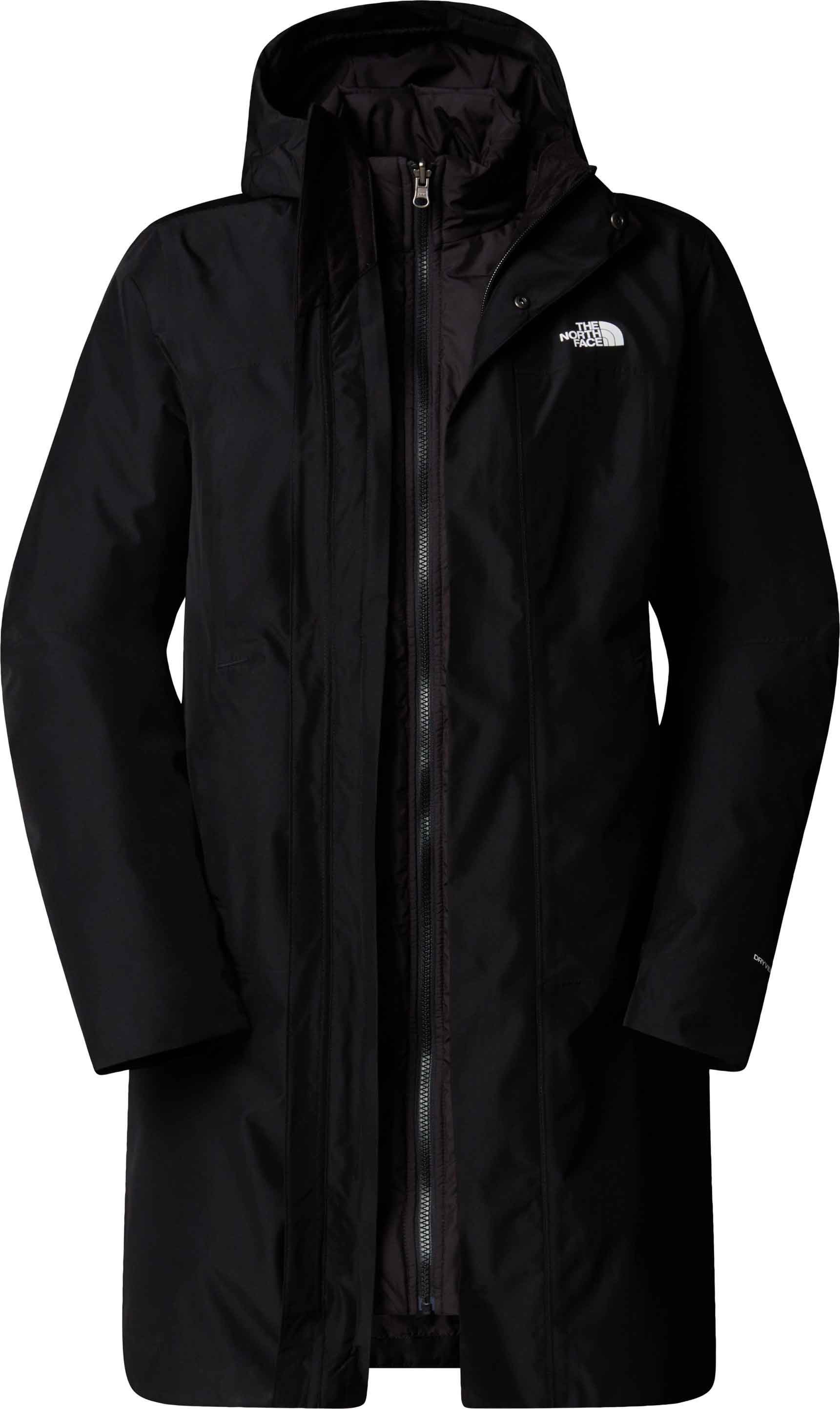 Warmer 3-in-1-Parka W Suzanne Triclimate 2.0 TNF Black für Damen Größe S schwarz