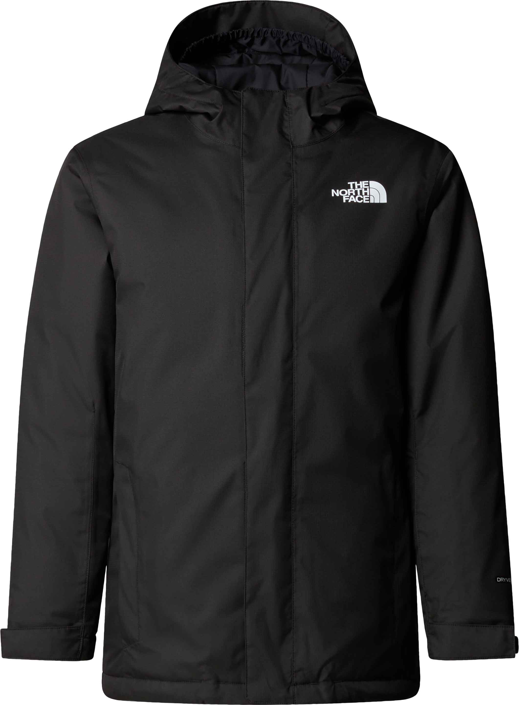 Wasserfeste Jacke Skijacke Teen Snowquest Jacket TNF Black Kindergröße S schwarz