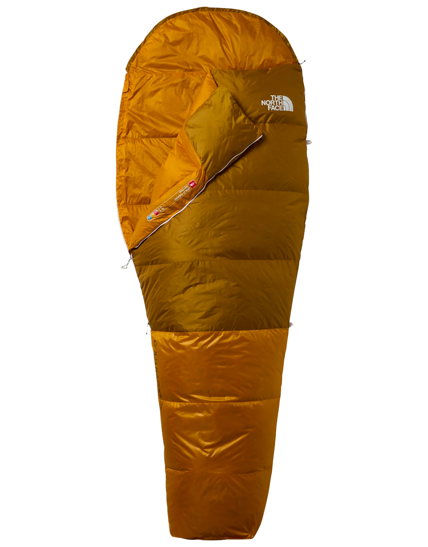 Sac de couchage en duvet recyclé - Gold Kazoo Citrine Yellow - Taille Long - Jaune