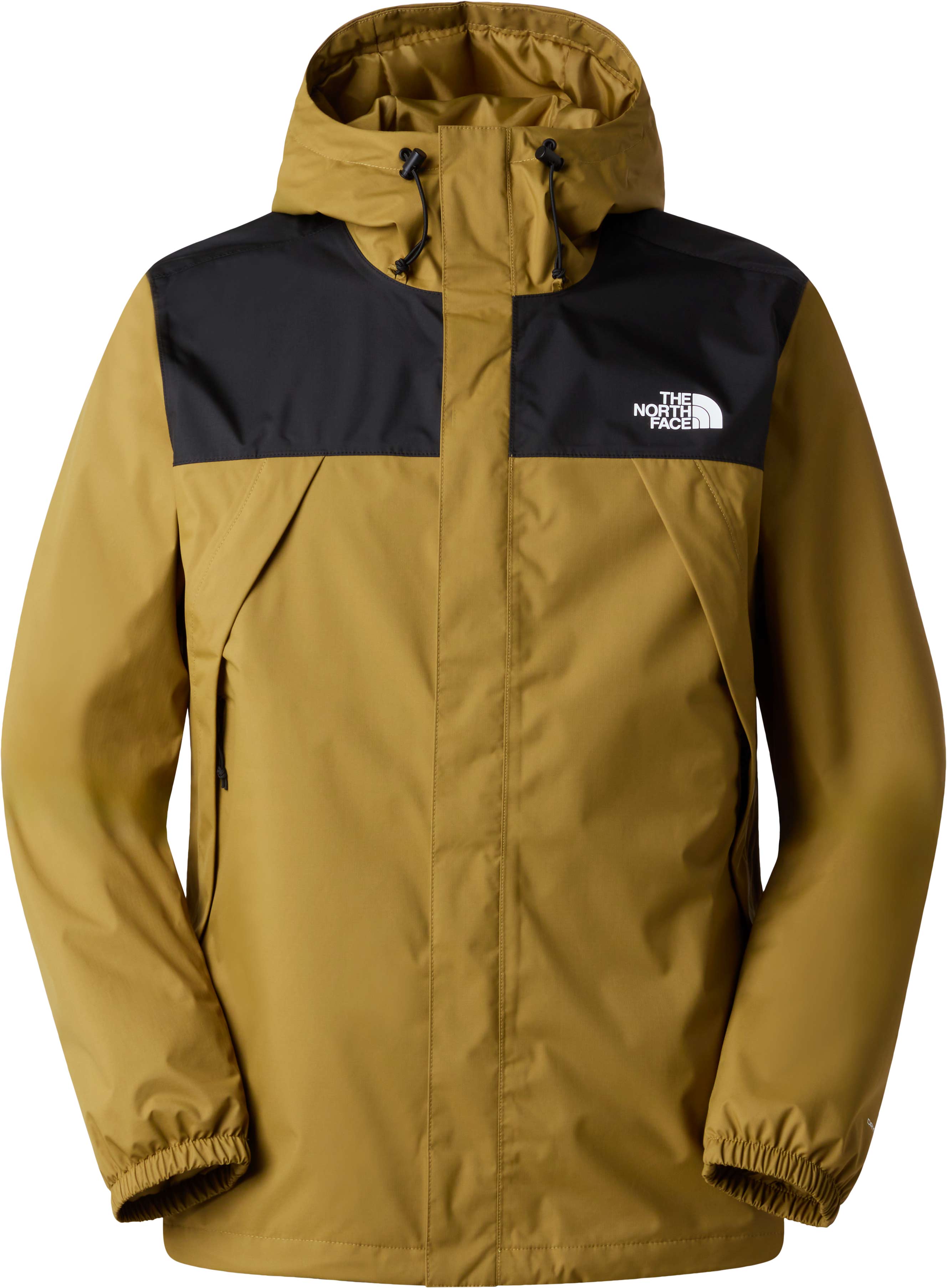 Veste de randonnée imperméable et coupe-vent - M Antora Jacket Cedar TNF Black en Nylon - Taille S - Marron