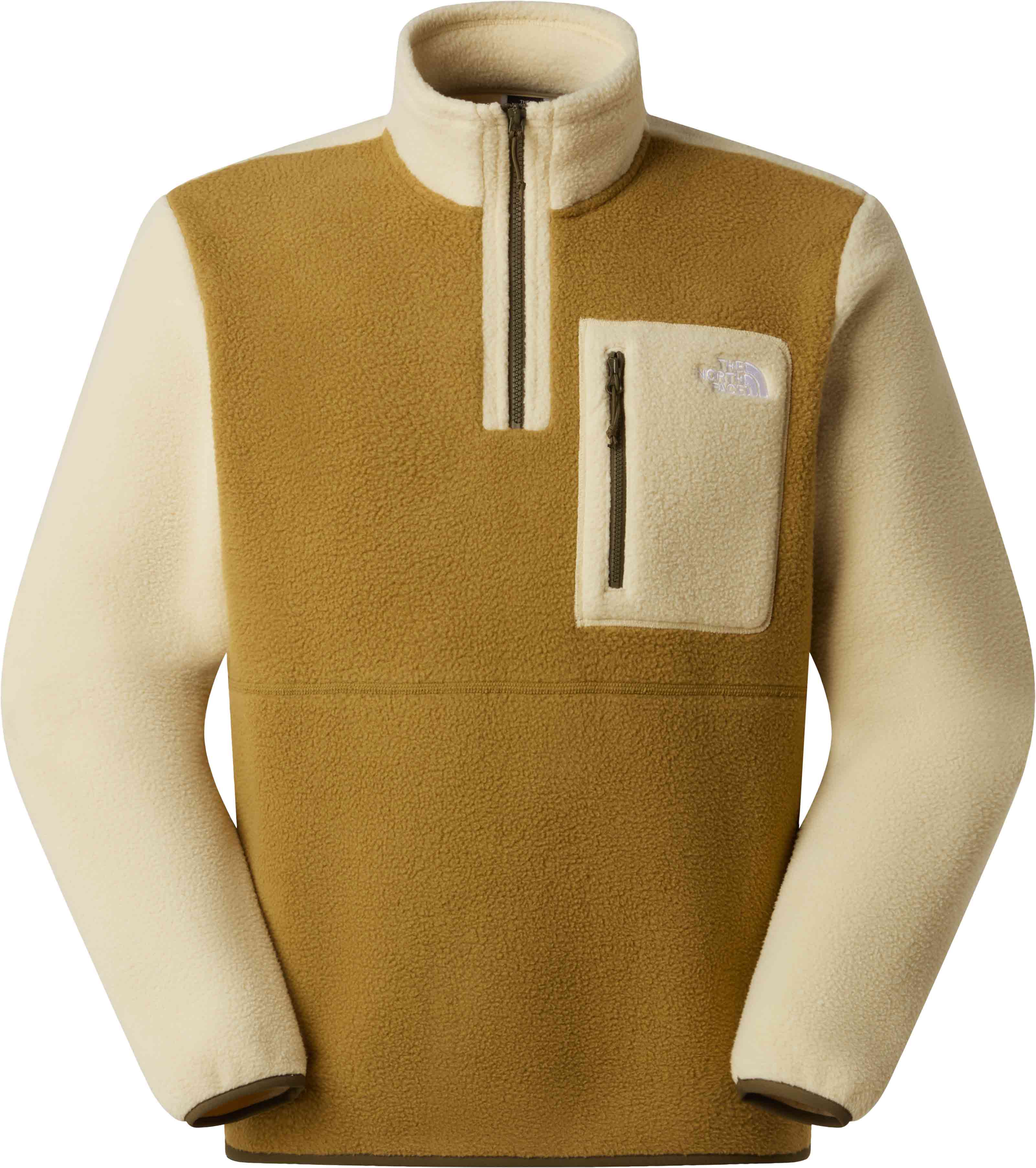 Polaire de randonnée zippée - M Yumiori 1/4 Zip Cedar Desert Stone - Taille XL - Vert