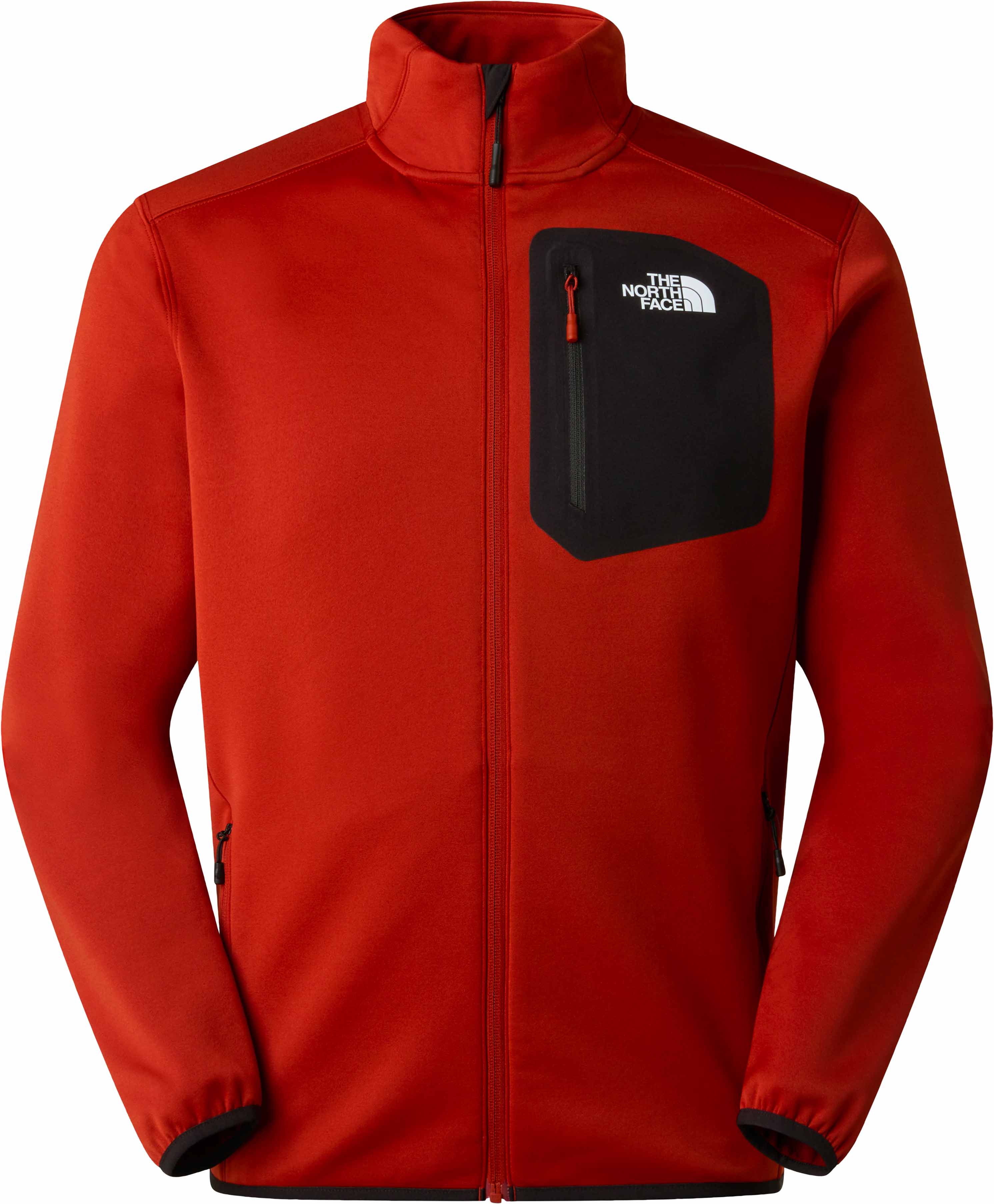 Robuster Fleece-Pullover mit Reißverschluss – Herren – M Crest Full Zip Jacket Iron Clay TNF Black M Crest Full Zip
