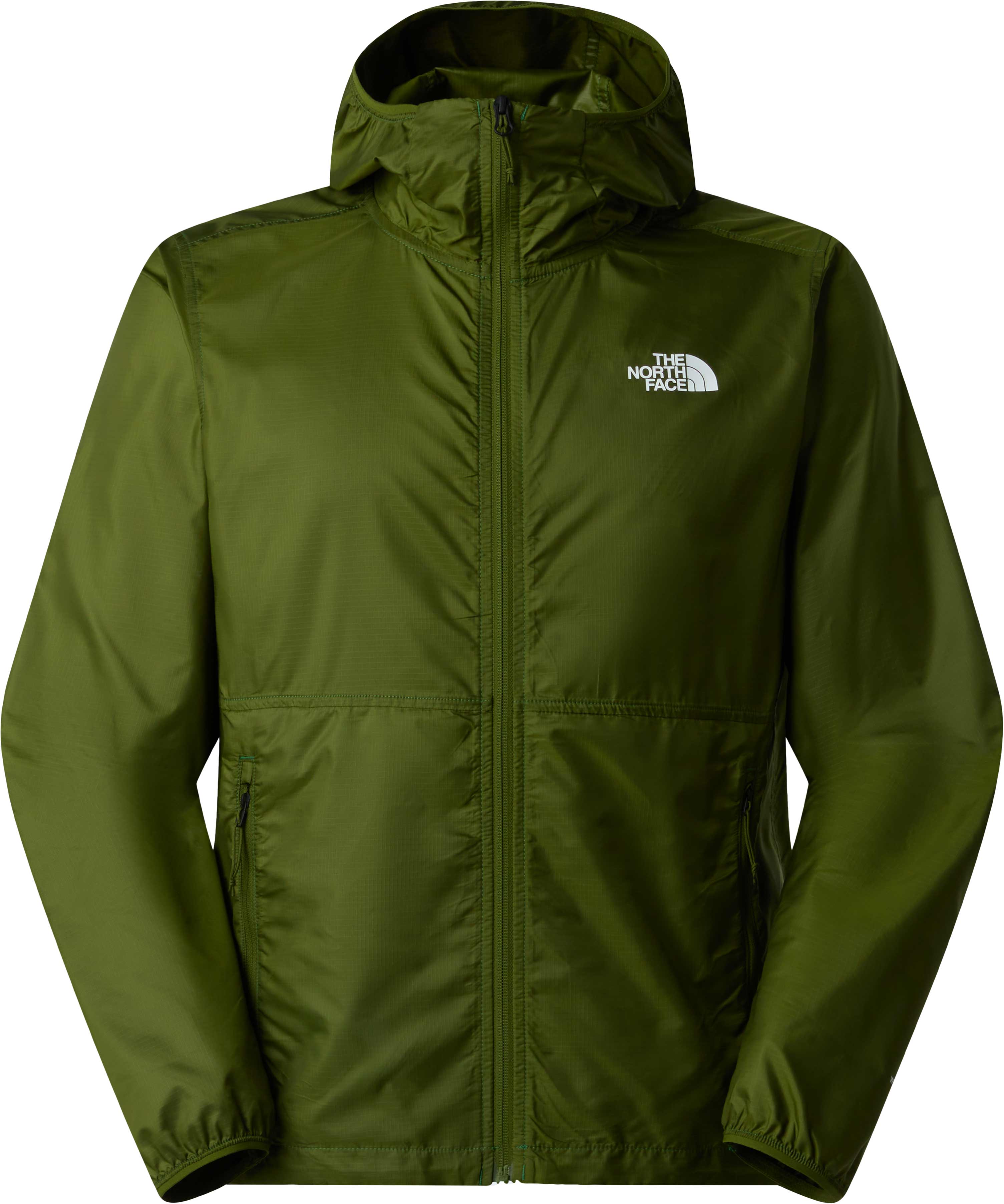 Veste coupe-vent de randonnée - M TNF Cyclone Wind Jacket Woodland Green en Softshell - Taille M - Vert
