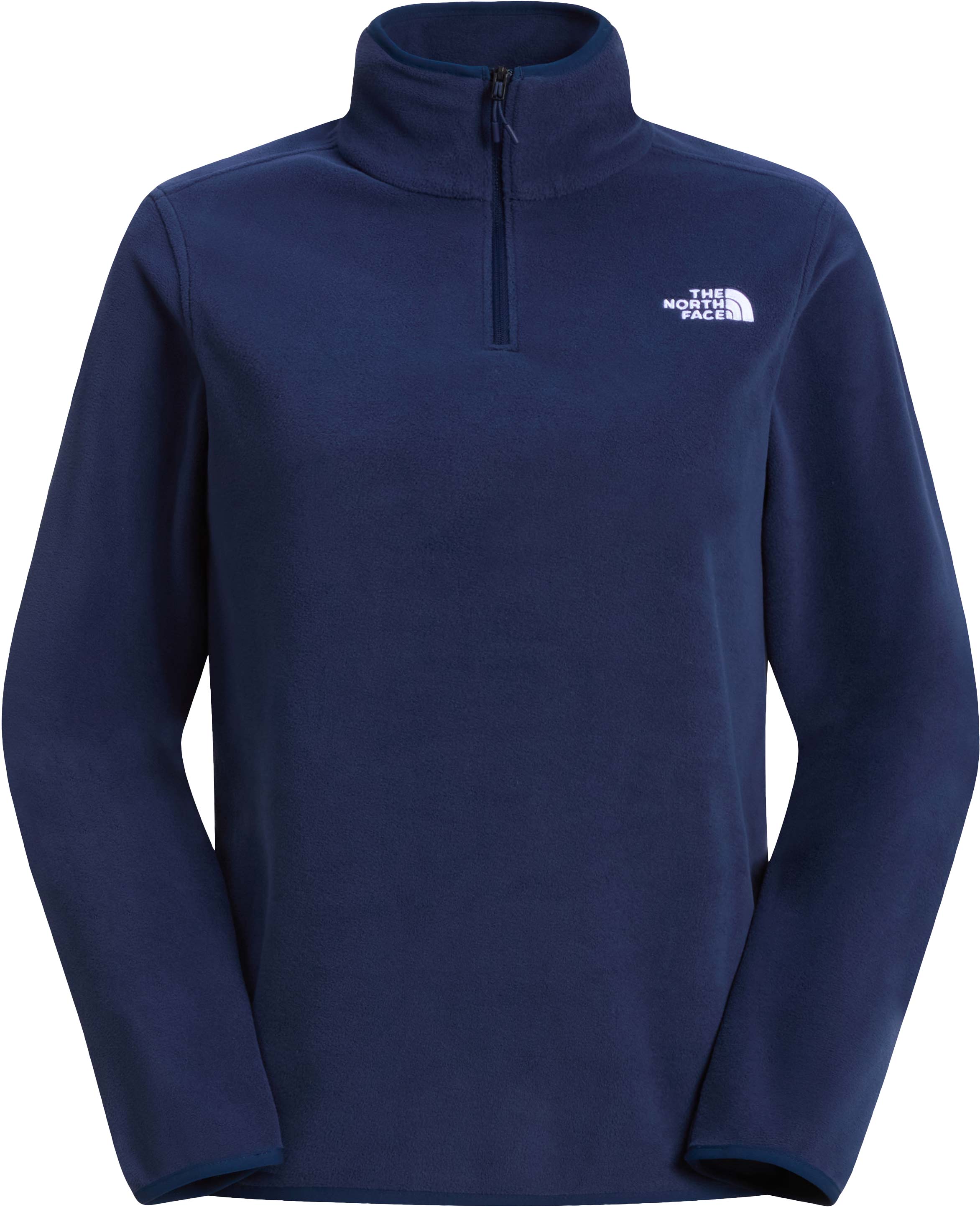 Fleece-Jacke für Wanderungen mit Reißverschluss – Damen / Frau W Glacier Fleece 1/4 Zip Jacket Summit Navy W Glacier Fleece