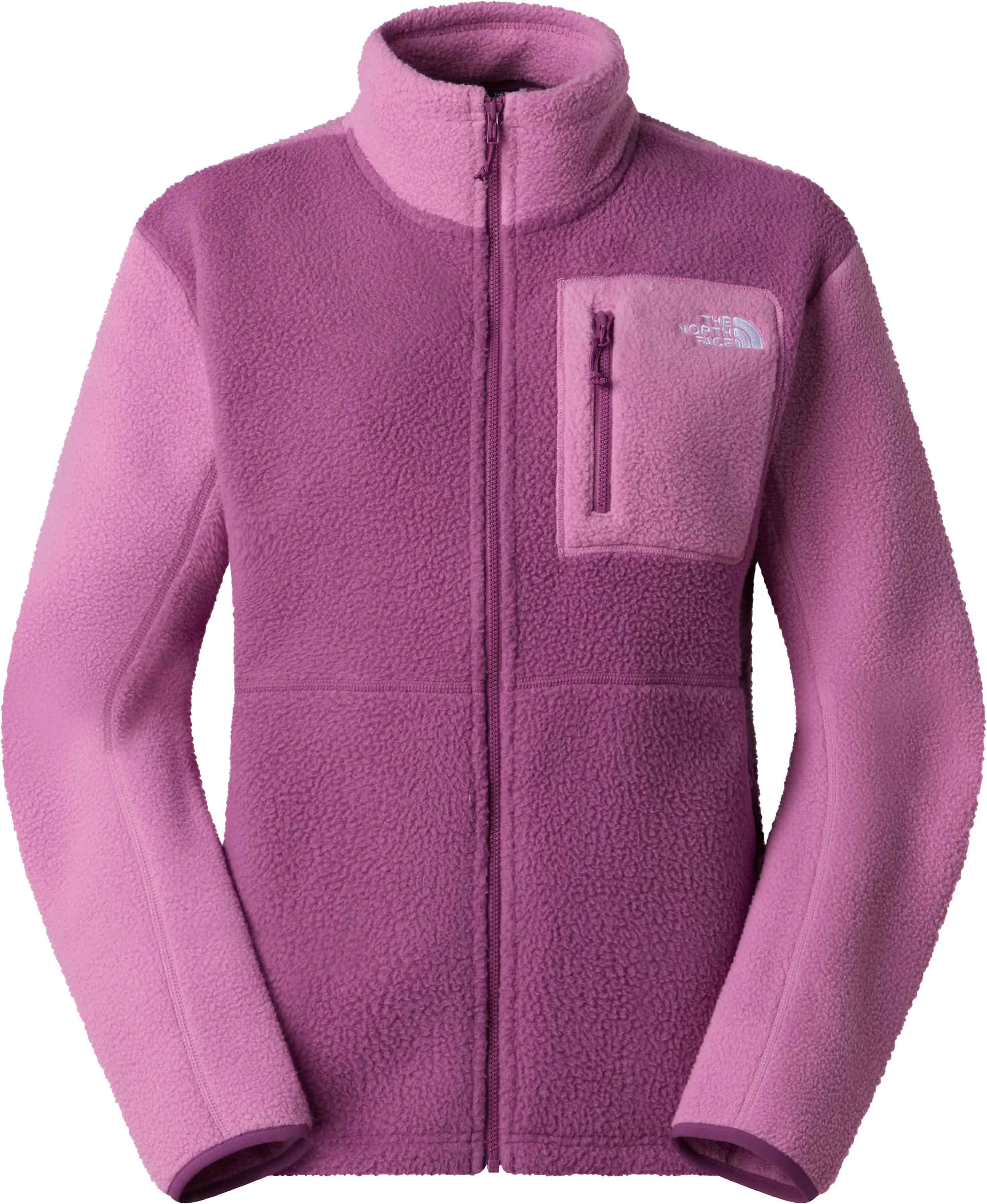 Polaire zippée en polyester recyclé - W Yumiori Full Zip Chroma Purple Hushed - Taille S - Violet