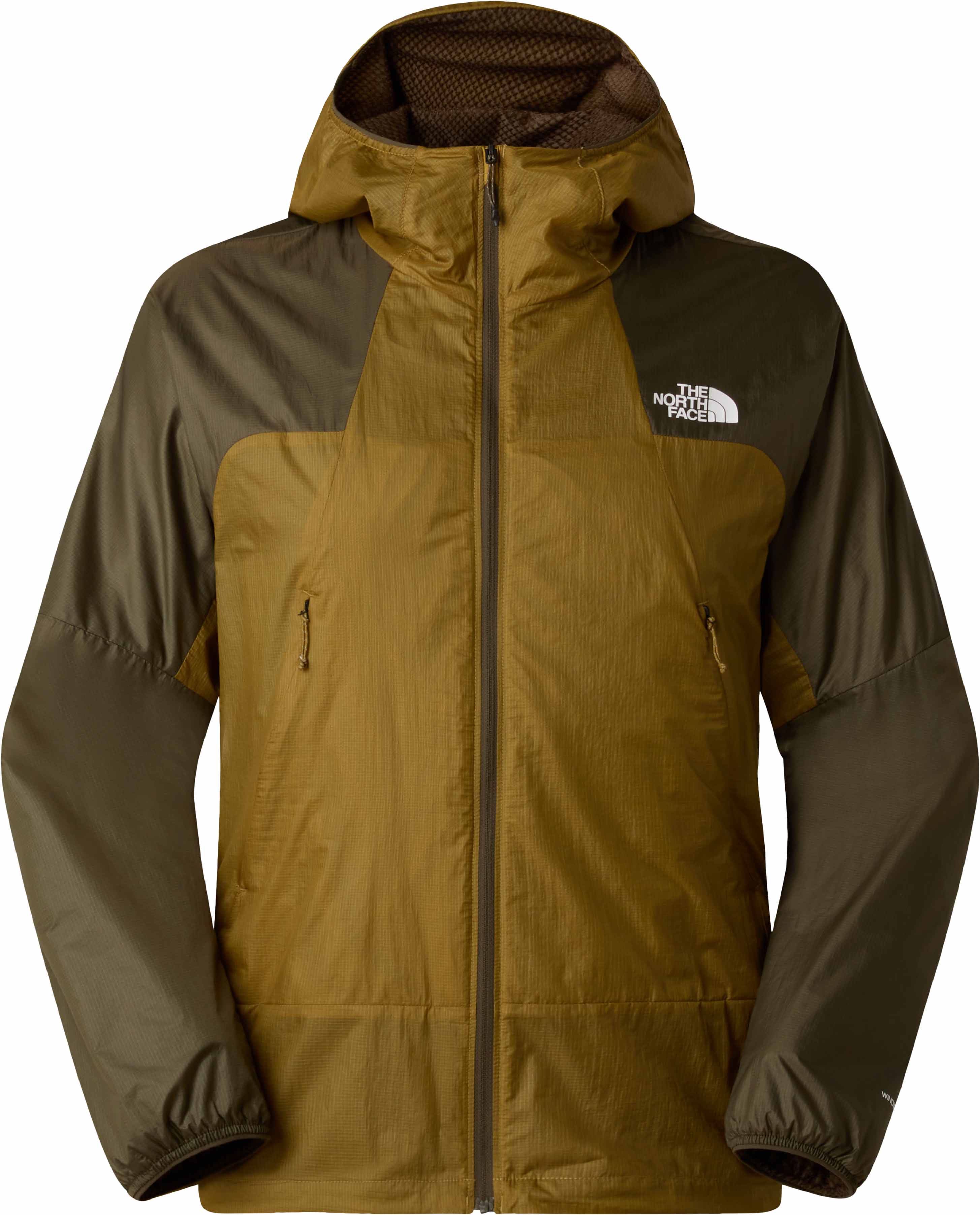 Veste de randonnée coupe-vent - M Ridgelite Futurefleece Wind Jacket Cedar New Taupe en Nylon - Taille M - Marron