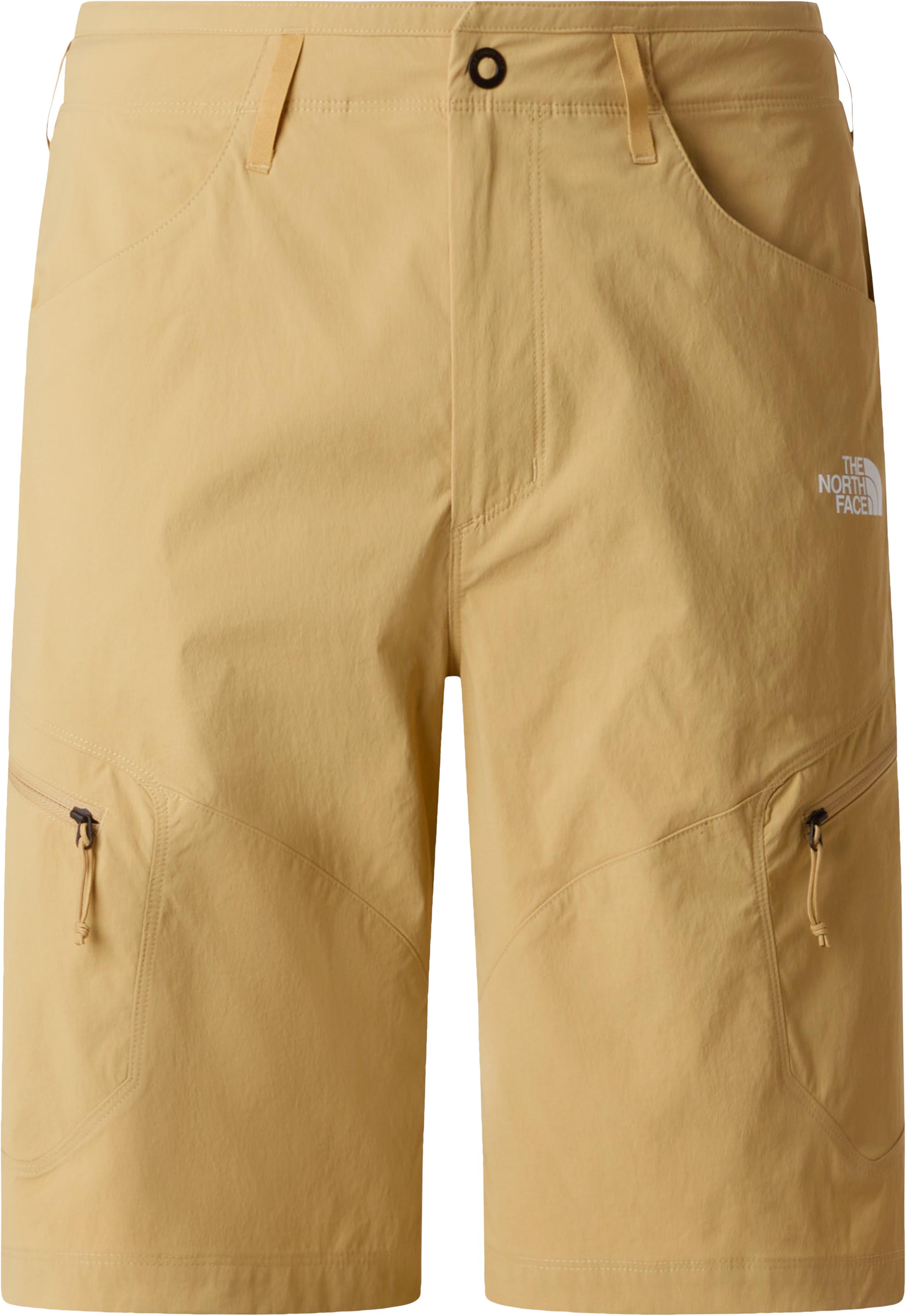 Short stretch randonnée - M Exploration Short Khaki Stone en Nylon - Taille 40 - Beige