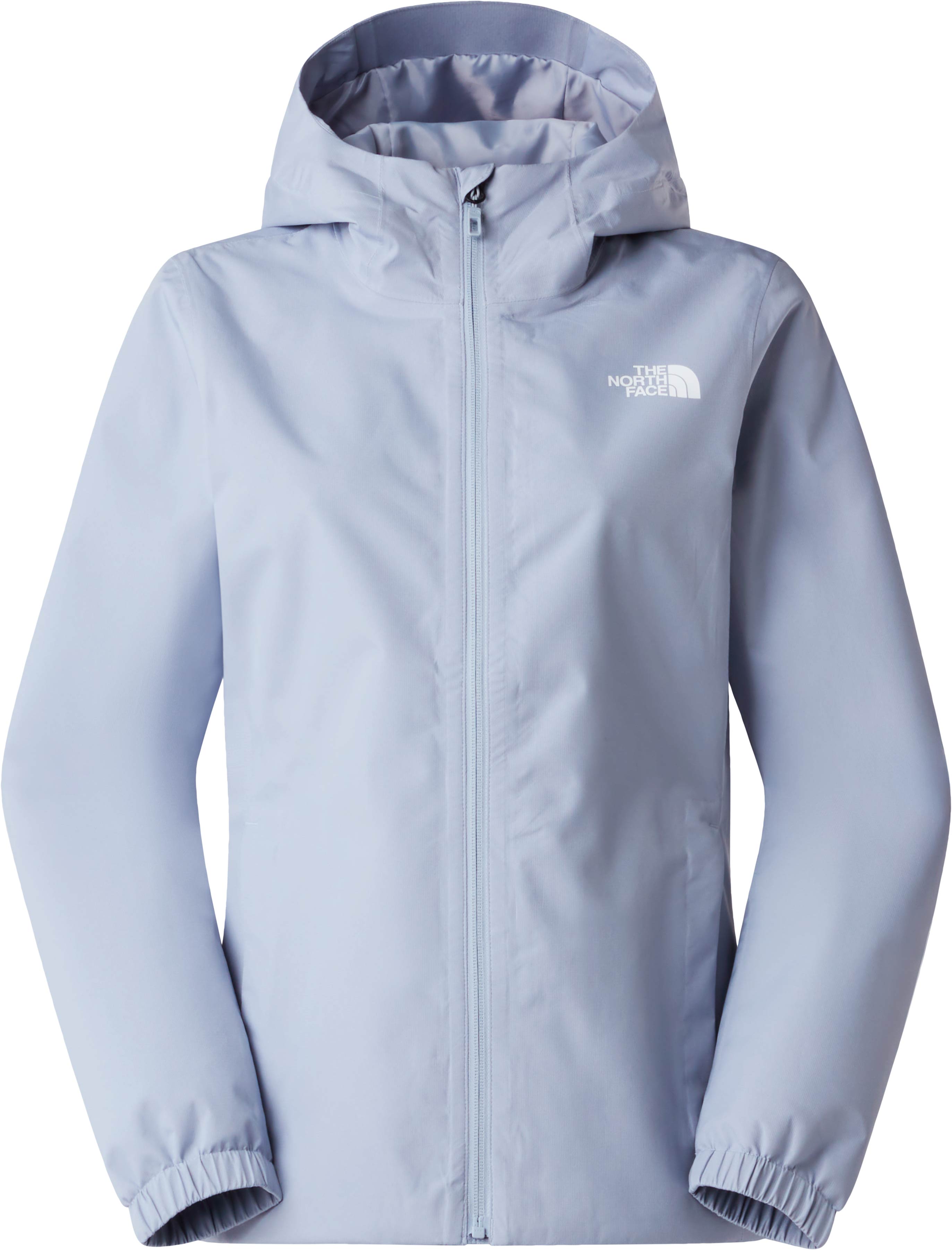 Veste imperméable et coupe-vent de randonnée - W Quest Jacket Frost Grey - Taille S - Gris