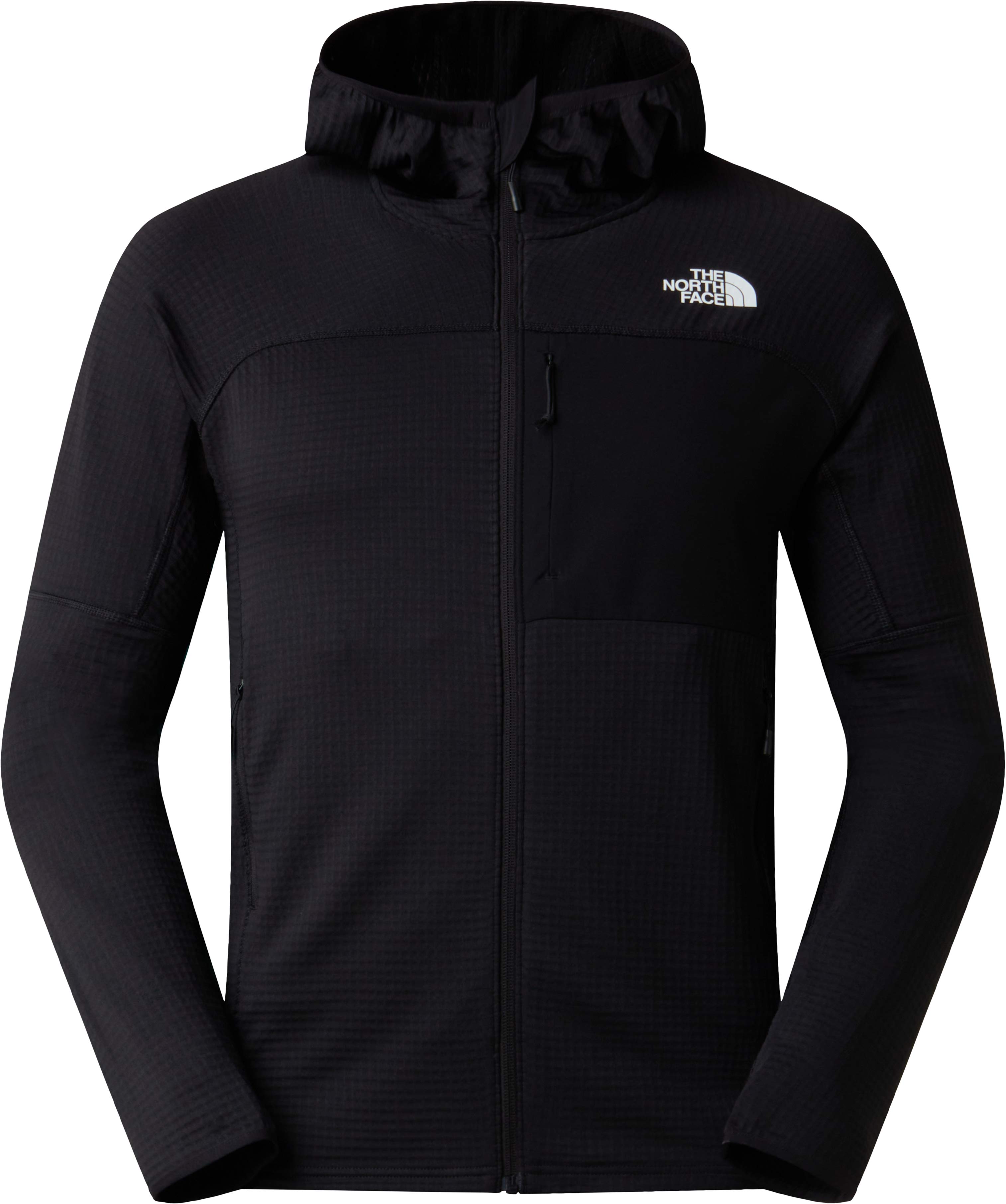 Leichter Fleece-Pullover mit Reißverschluss aus Polartec® Power Grid – Herren – M Polartec Powergrid Stormgap Hoodie TNF