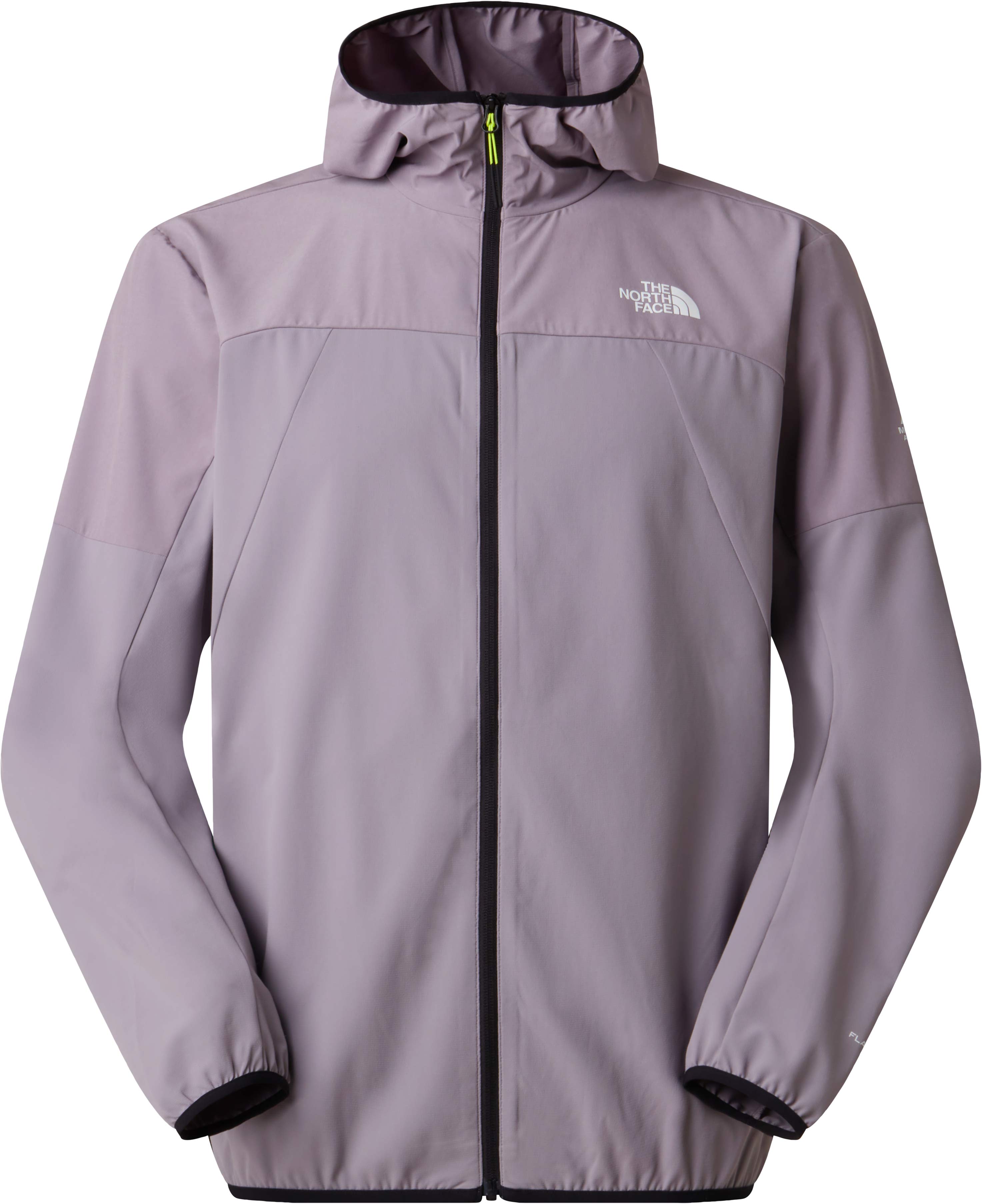 Veste de running stretch et respirante - M Mountain Athletics Ushba Hooded Jacket Transcendent Grey en Softshell - Taille