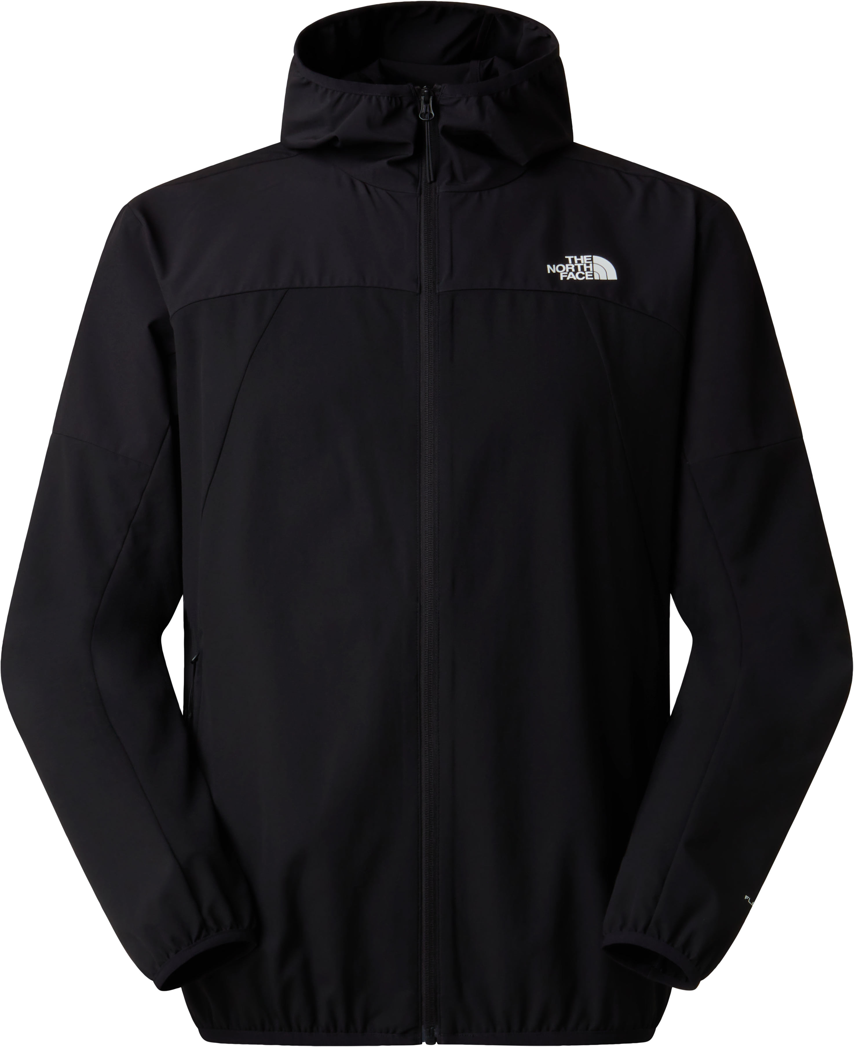 Veste de running stretch - M Mountain Athletics Ushba Hooded Jacket TNF Black en Softshell - Taille L - Noir