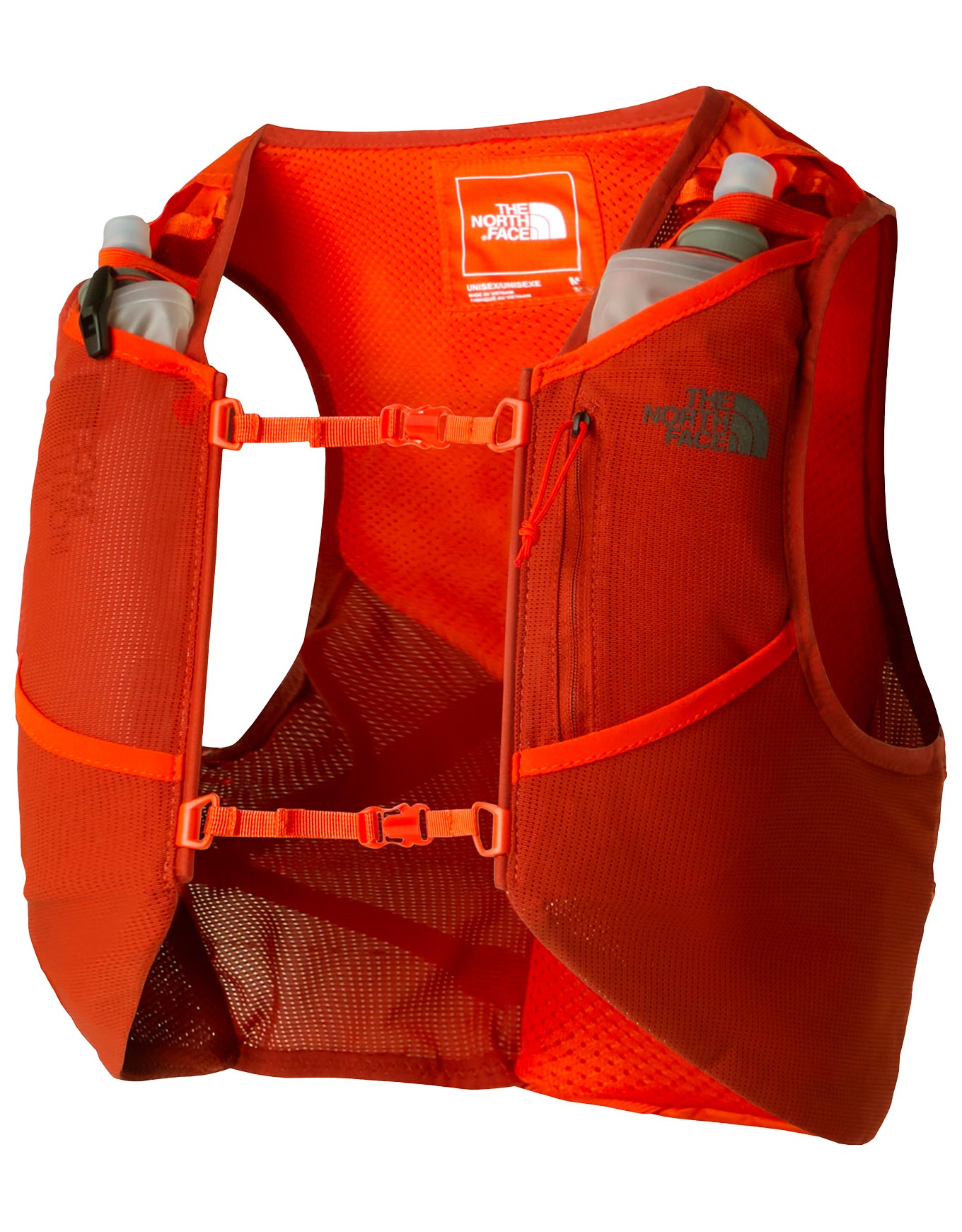 Gilet de trail - Sunriser Run Vest 8 Lava Red/Iron C en Nylon - Taille M - Rouge