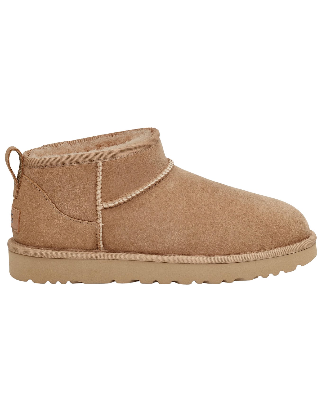 Bottes doublées en laine - W Classic Ultra Mini Sand - Taille 39 - Beige