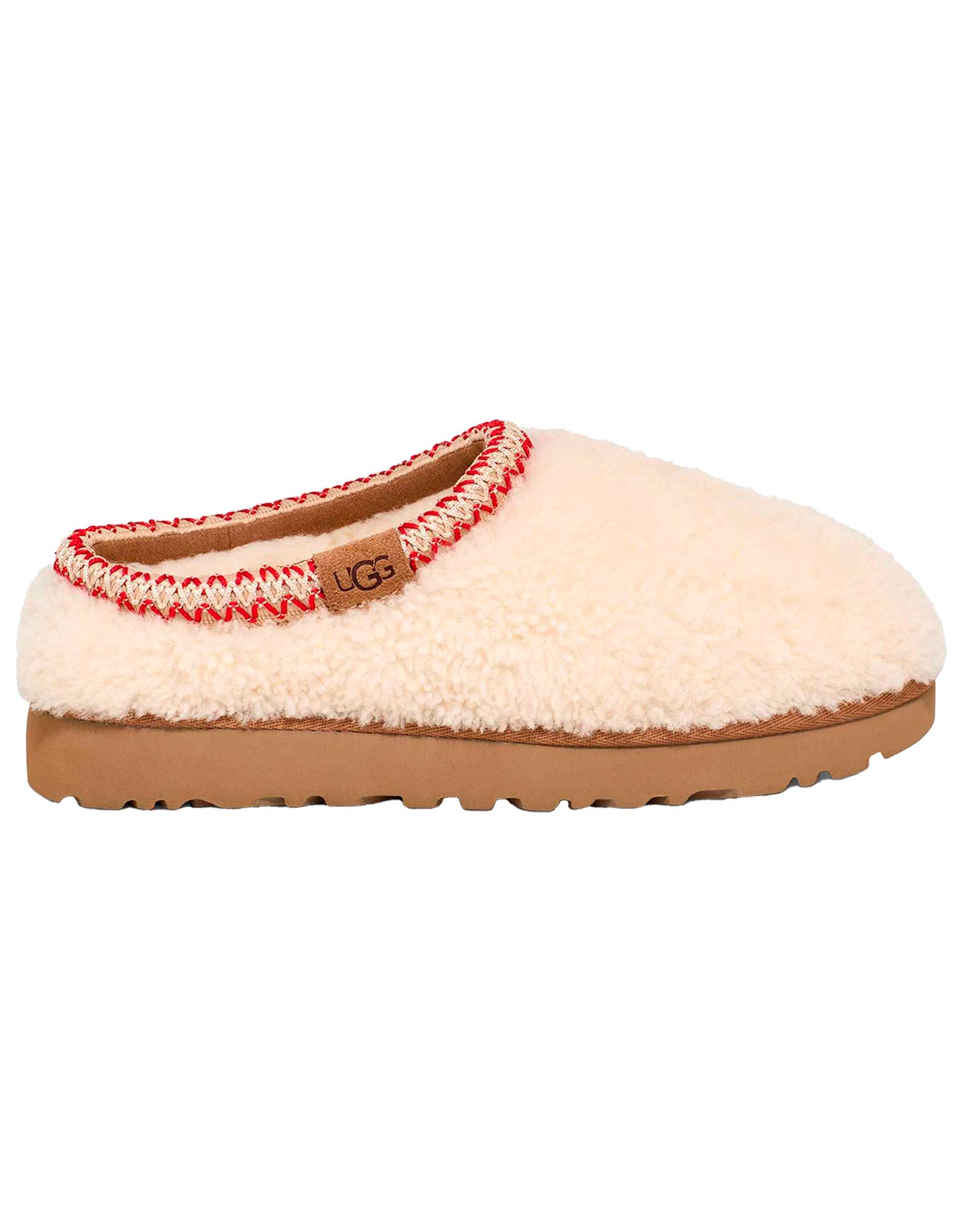 Chaussons d'extérieur - W Tasman Maxi Curly Natural en Laine - Taille 37 - Blanc