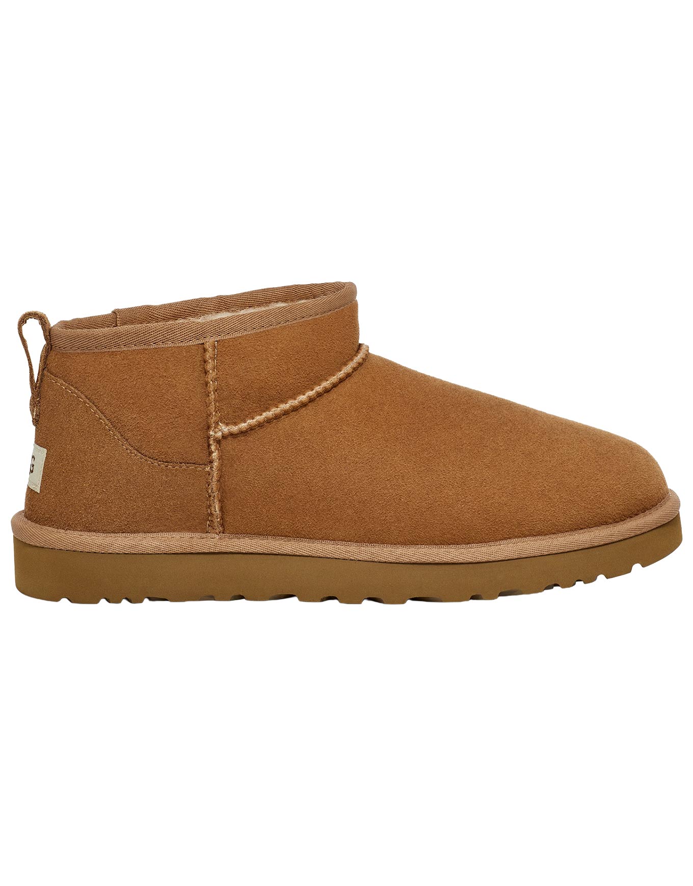 Bottines en daim - M Classic Ultra Mini Chestnut en Laine - Taille 44 - Marron