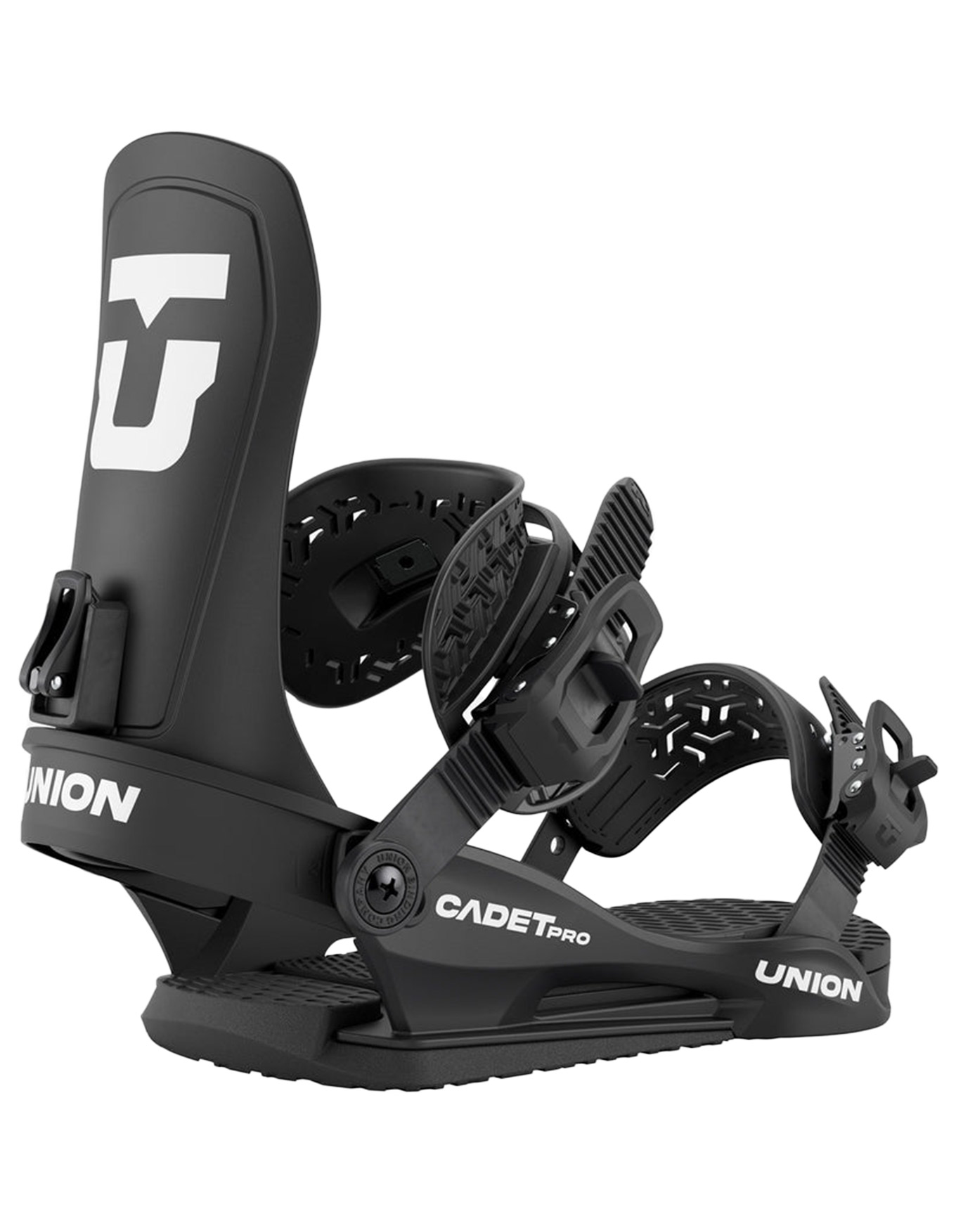 All-Mountain-Freestyle-Snowboardbindungen – Kinder – Cadet Pro Cadet Pro Black Kindergröße M schwarz