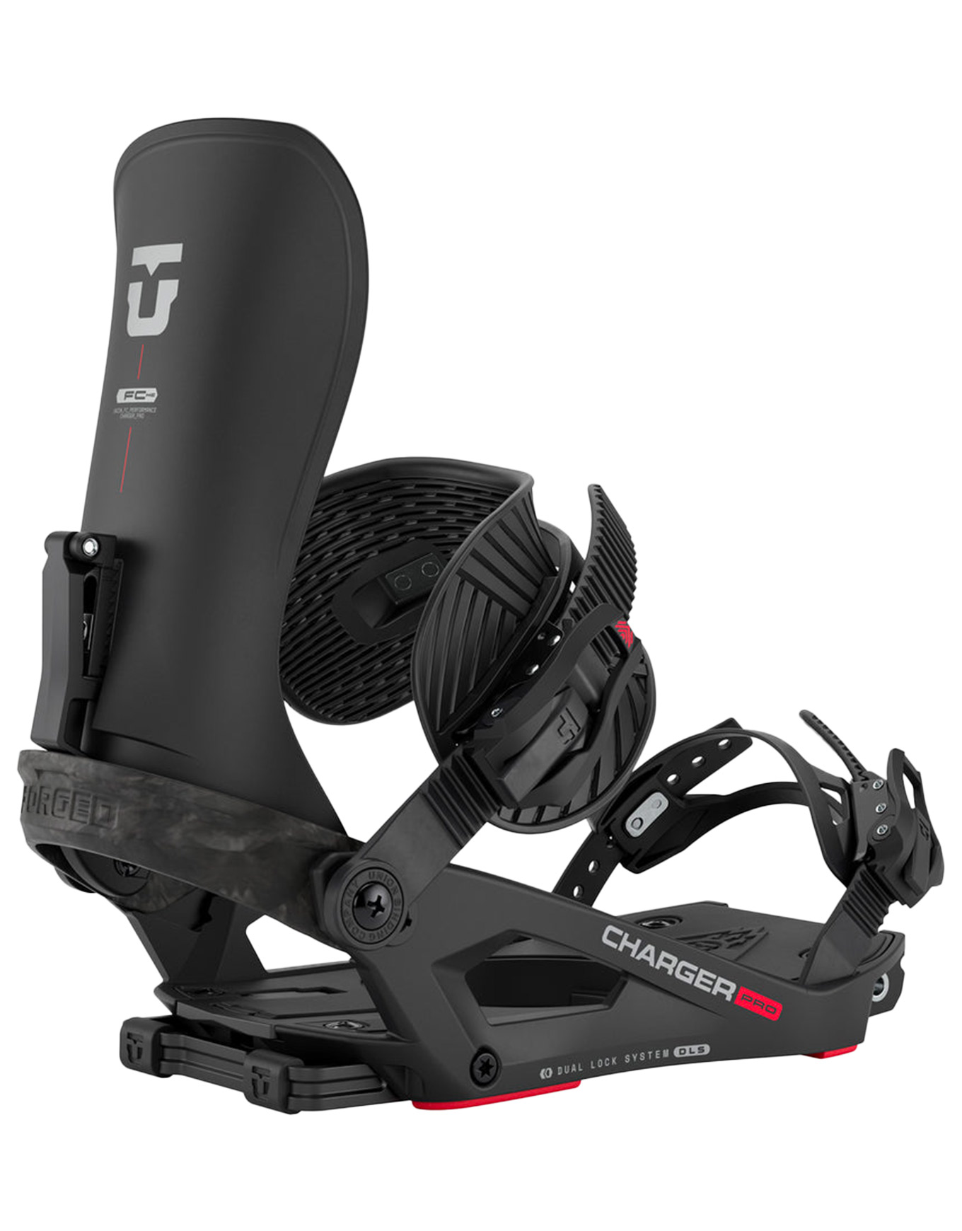 Fixations de splitboard - Charger Pro Black en Aluminium - Taille M - Noir