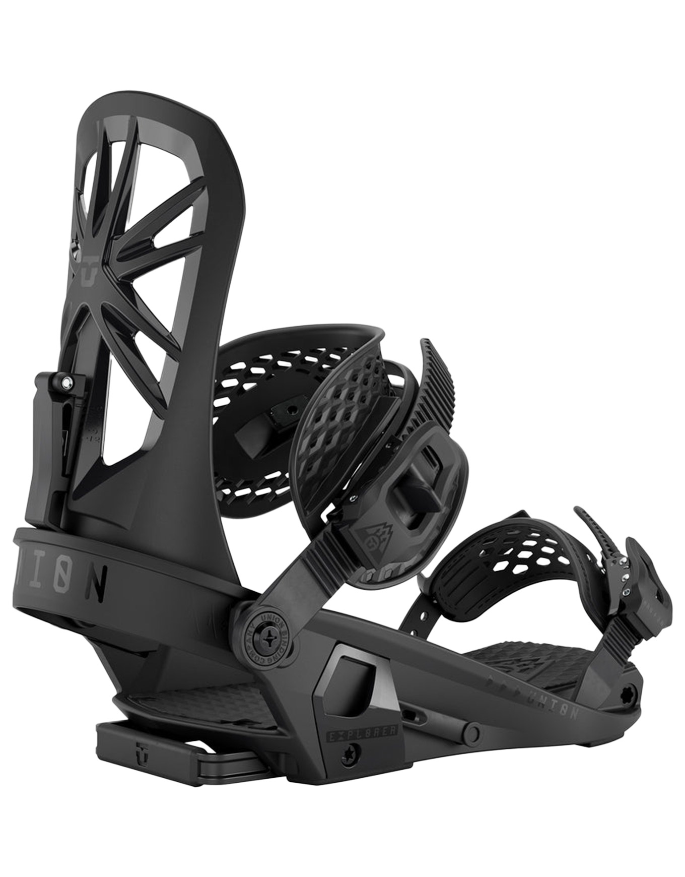 Fixations de splitboard - Explorer Black - Taille 43,5-46 - Noir