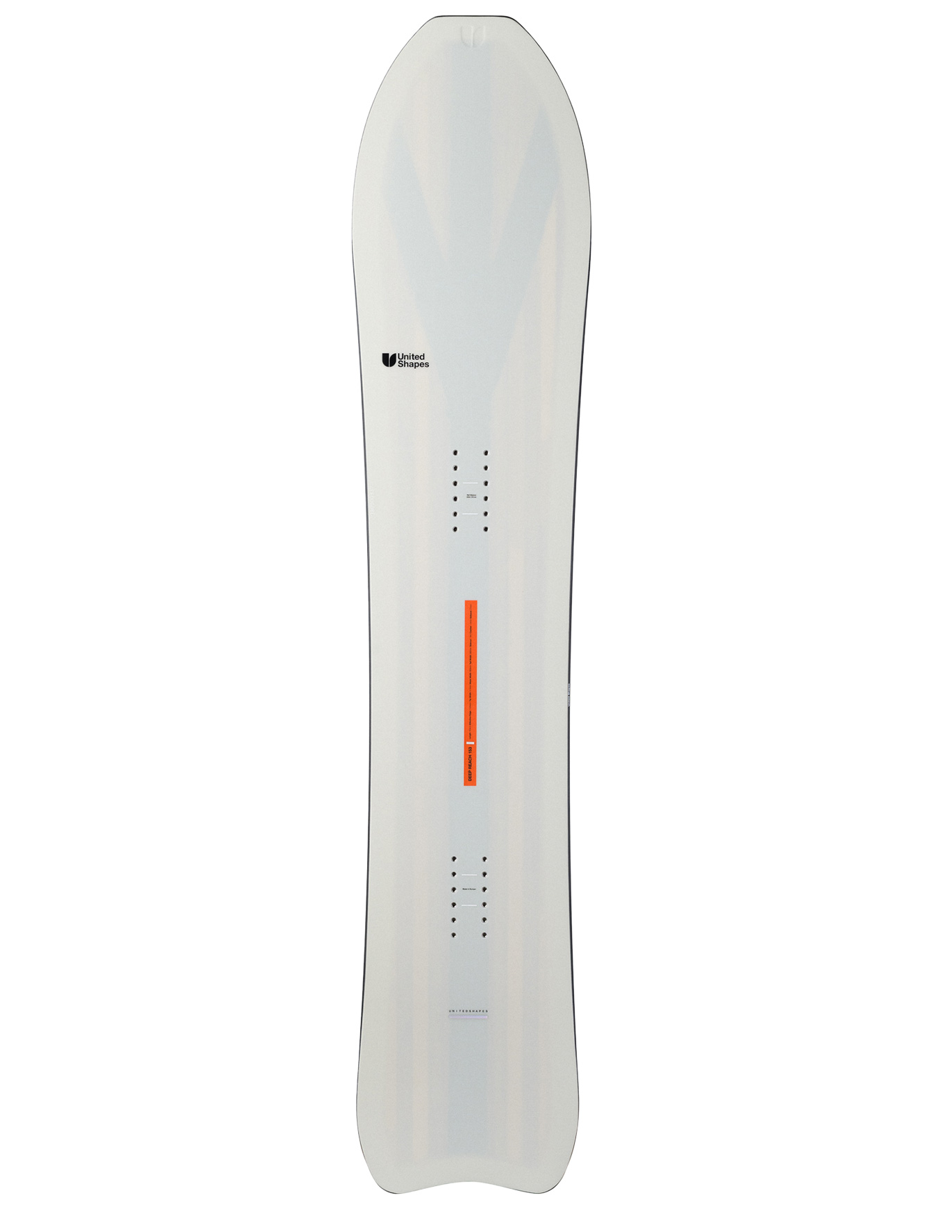 Shapes - Snowboard freeride/all-mountain - Deep Reach 2026 - Taille 153 cm - Blanc