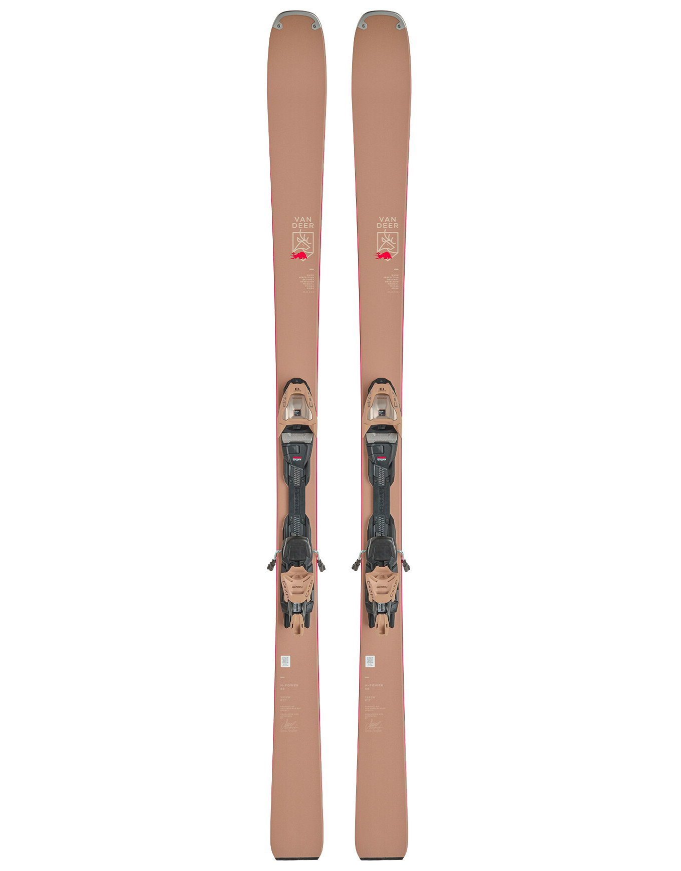 Packs (skis + fix) - Pack skis all-mountain - H-Power 89 + Comp 13 Fdt GW 2026 en Bois - Taille 183 cm - Or