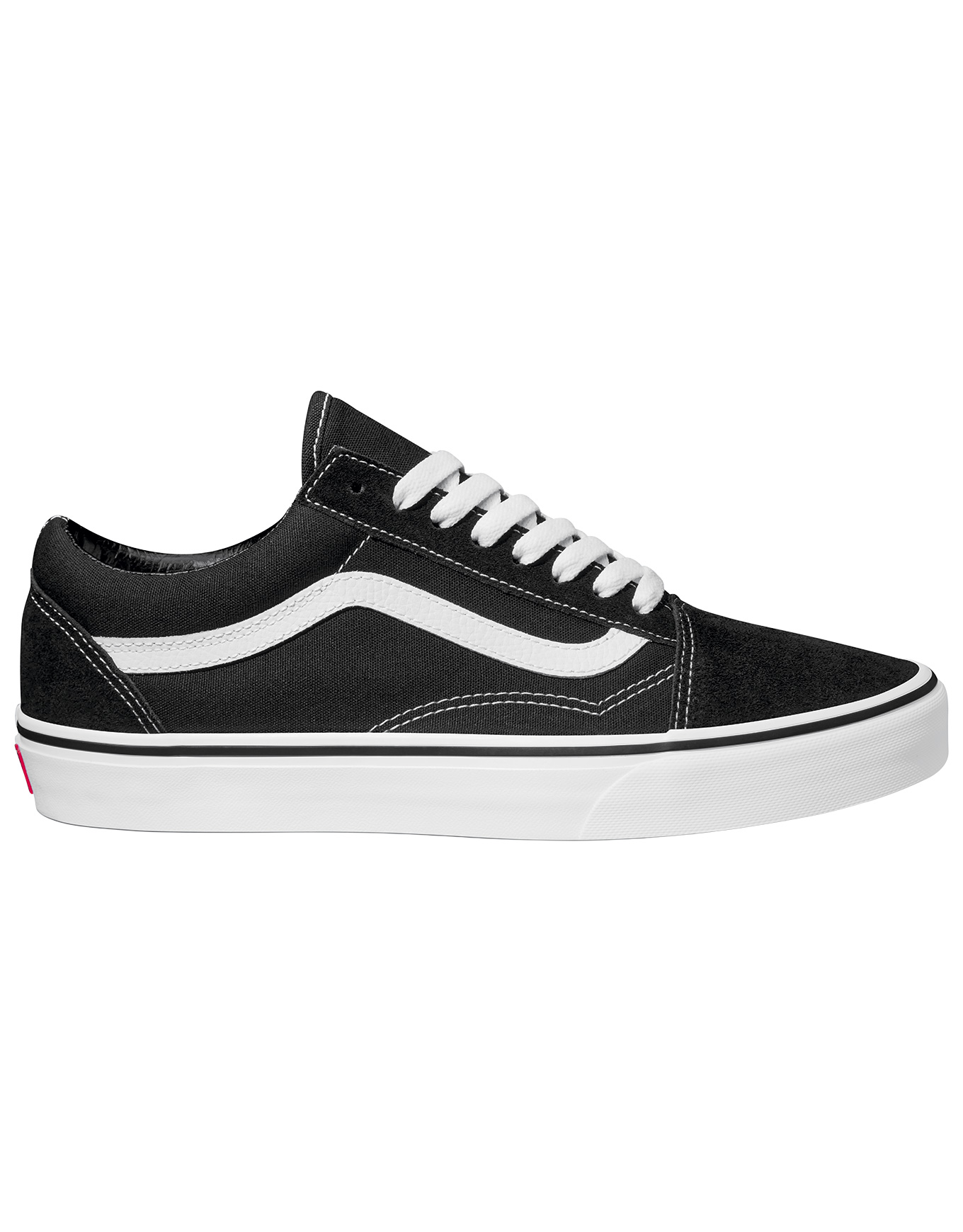 Chaussures de skate basses - Old Skool Black White - Taille 38 - Noir