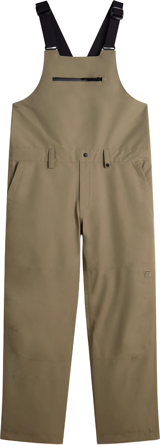 Wasserfeste Skihose Deep Daze 3L Snow Bib Pant Bungee Cord für Herren Größe M Braun