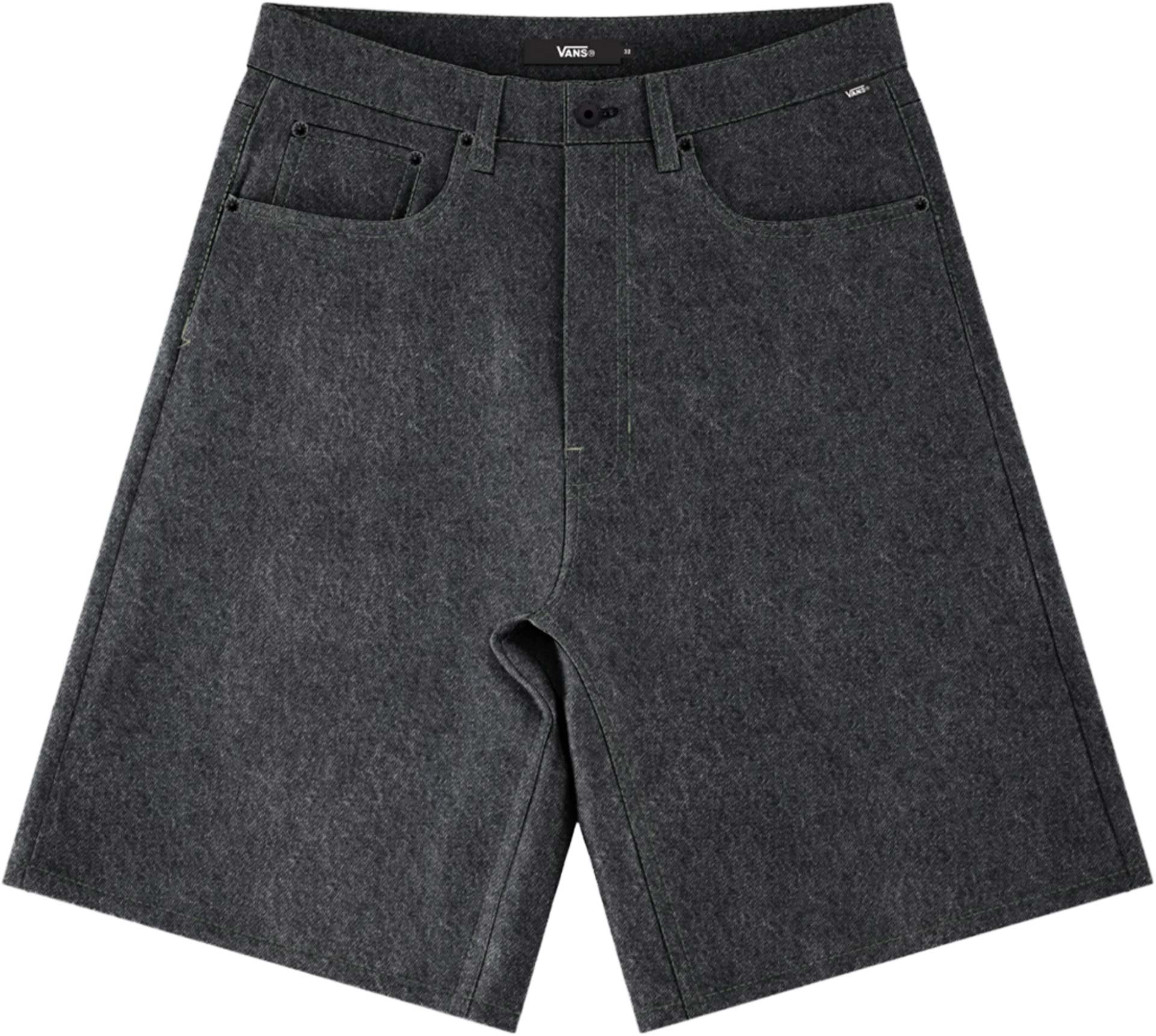 Short en jean - Check-5 Baggy Denim Short Washed Black en Coton - Taille 31 US - Noir