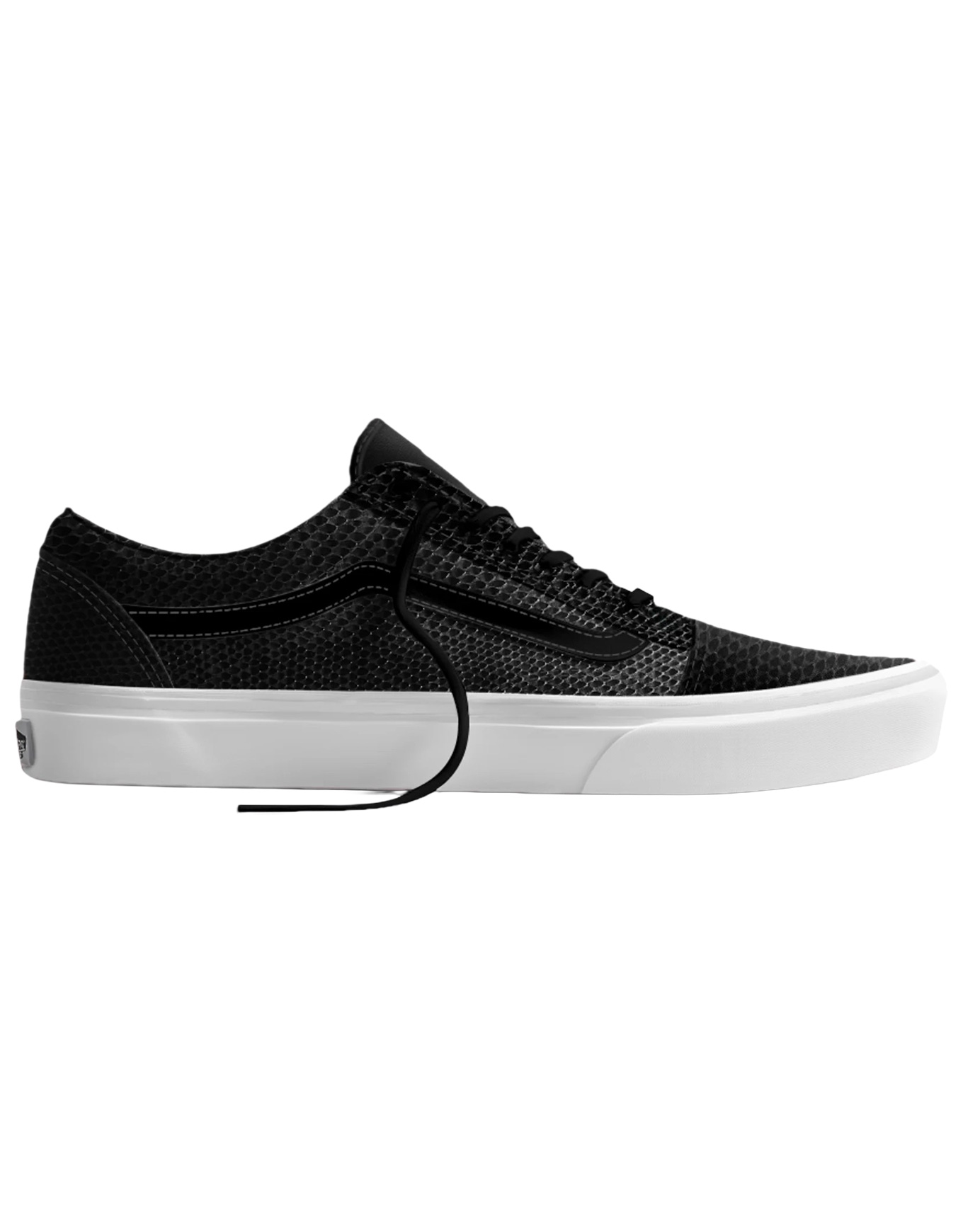 Chaussures de skate basses - Old Skool Snake Black - Taille 37 - Noir