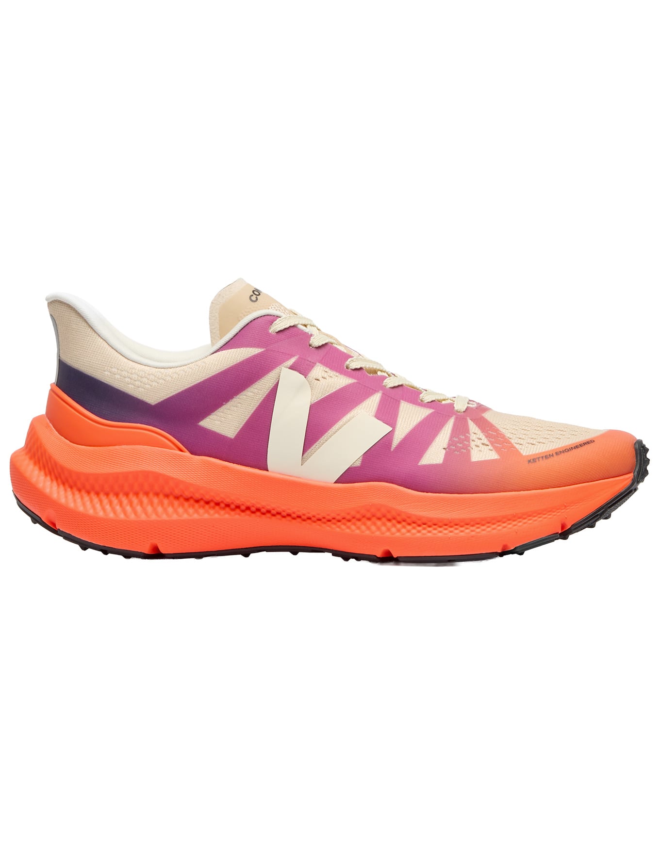 Chaussures de running - Condor 3 Advanced Purple Gradient Orange Fluo - Taille 45 - Violet