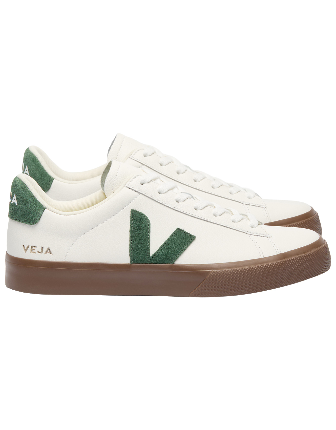 Sneakers en cuir - Campo White Cyprus Bark en Cuir - Taille 45 - Blanc