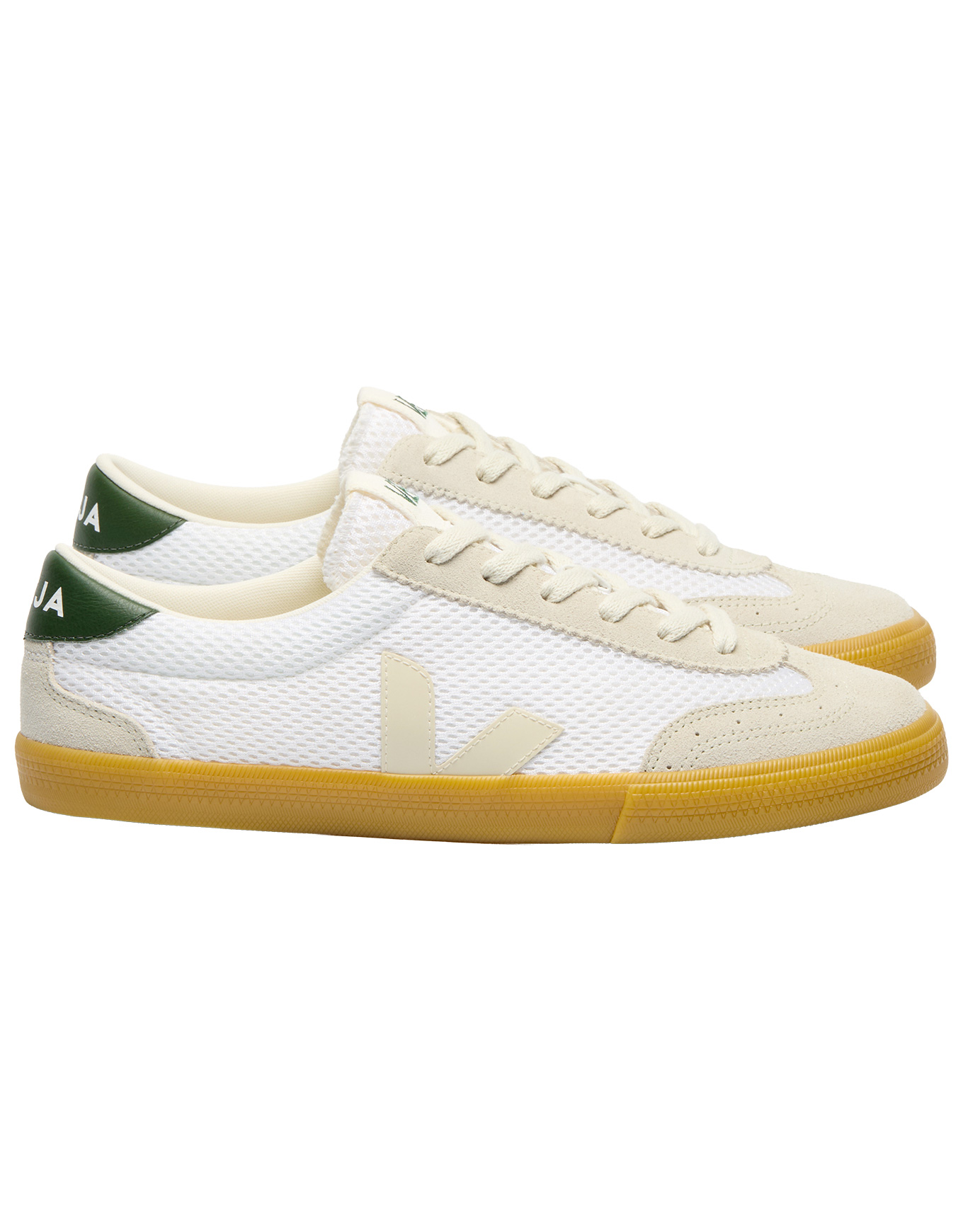 Sneakers rétro en mesh - Volley Lunar Pierre Cyprus en Cuir - Taille 43 - Blanc